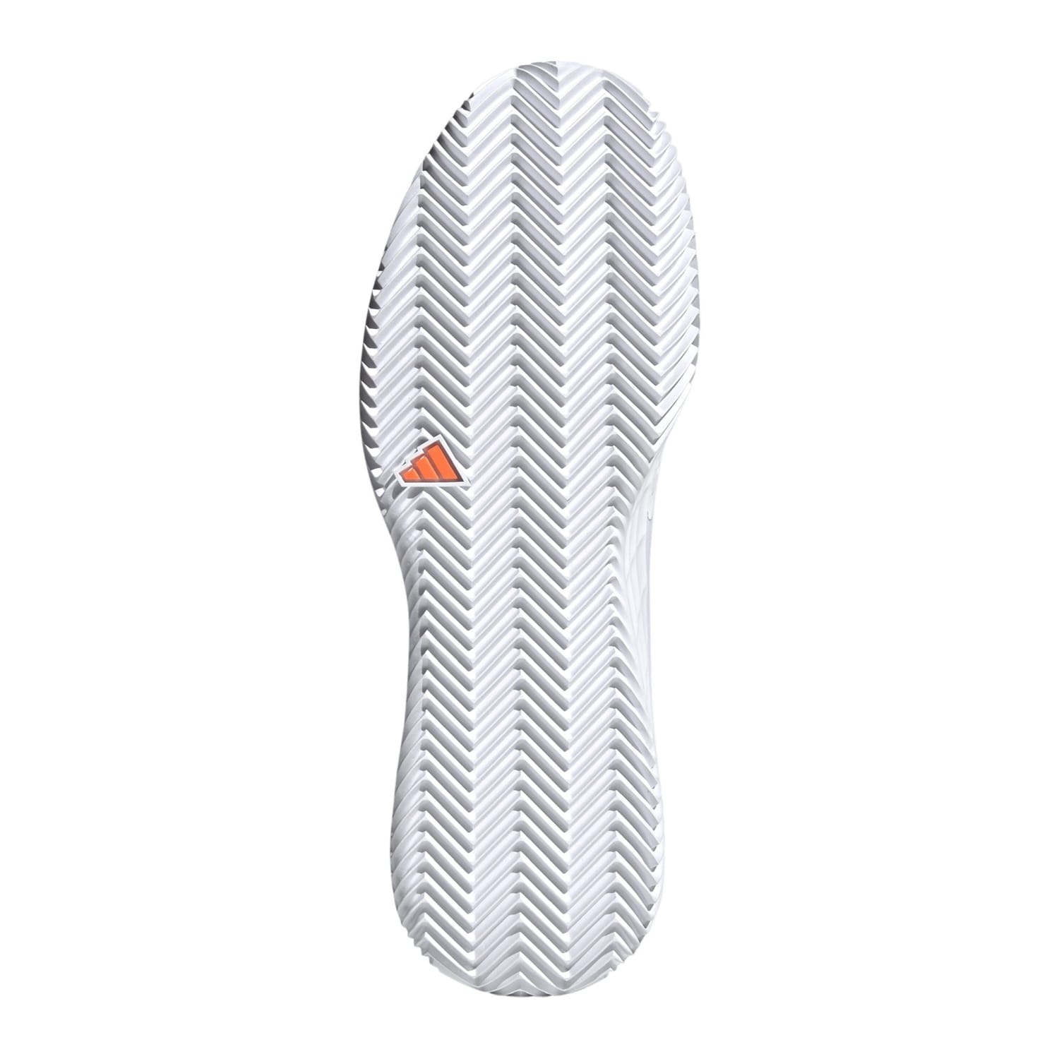 Sapatilhas de Ténis e Pádel Defiant Speed 2 Cl Adidas Branco / Laranja-2