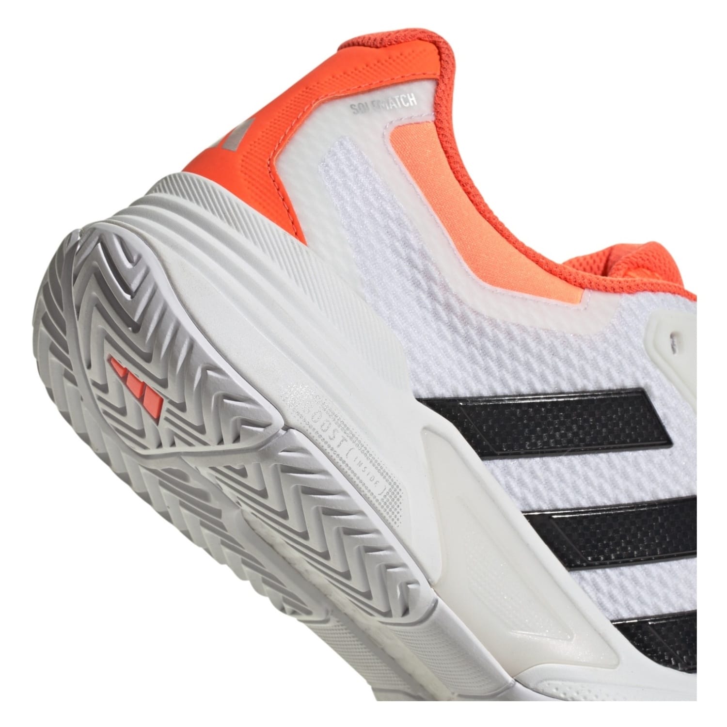 Sapatilhas de Ténis Solematch Control 2 Adidas Branco / Laranja-8