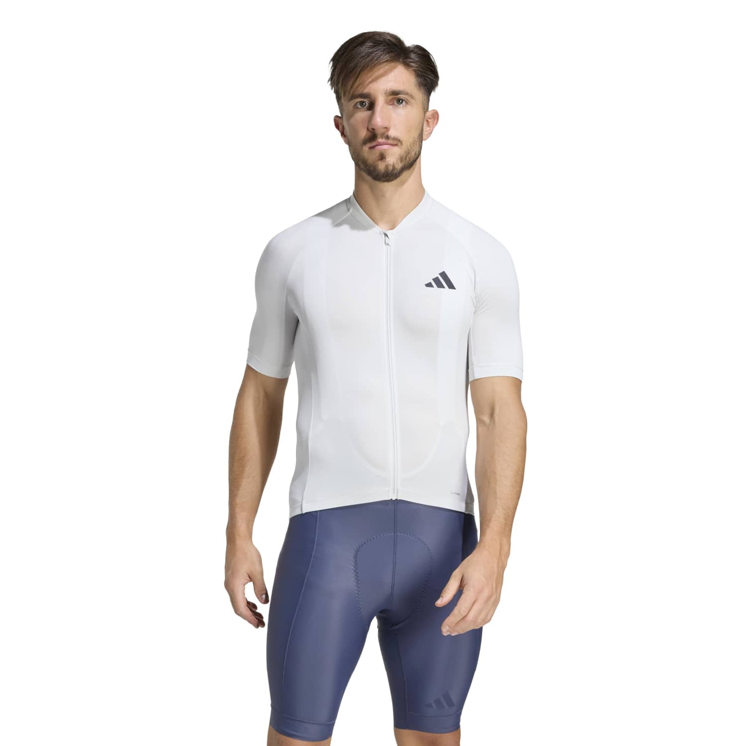 Maillot de Ciclismo Ess Jsy M Adidas Branco-2