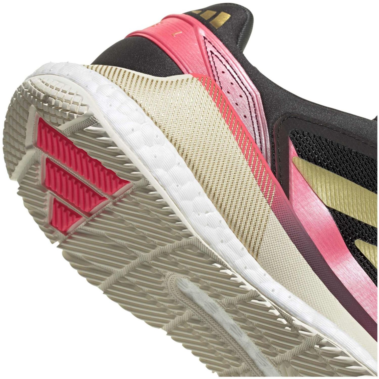 Sapatilhas de Pádel Crazyquick Boost Adidas Preto / Rosa-6