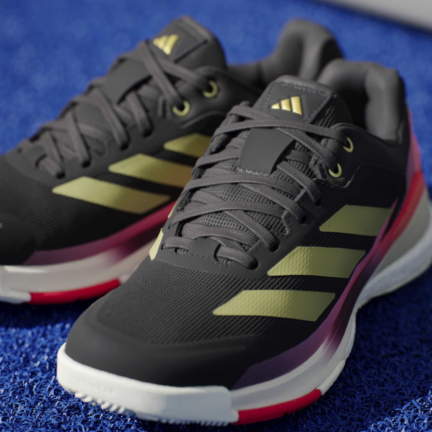 Sapatilhas de Pádel Crazyquick Boost Adidas Preto / Rosa-8