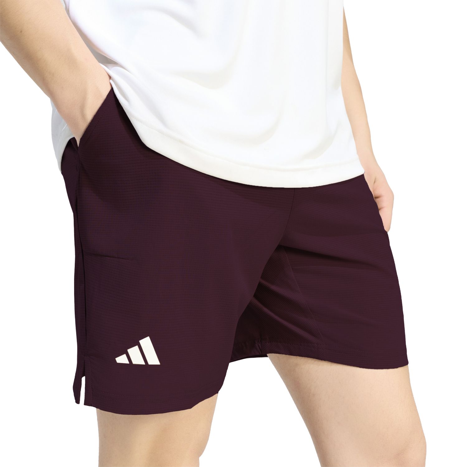 Calções de Ténis e Pádel Ergo Adidas Grená-4