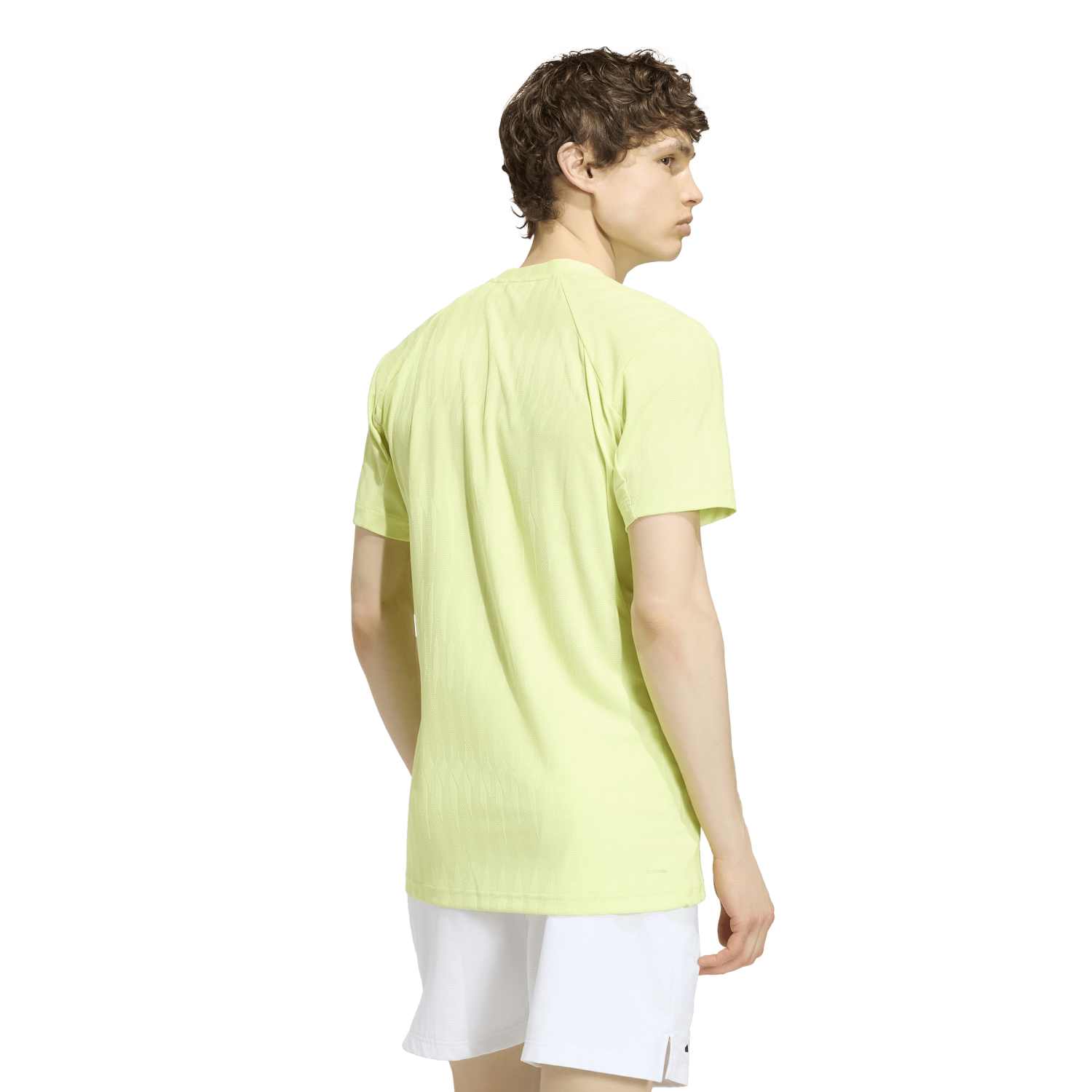 T-shirt de Ténis e Pádel Freelift Adidas Amarelo-2