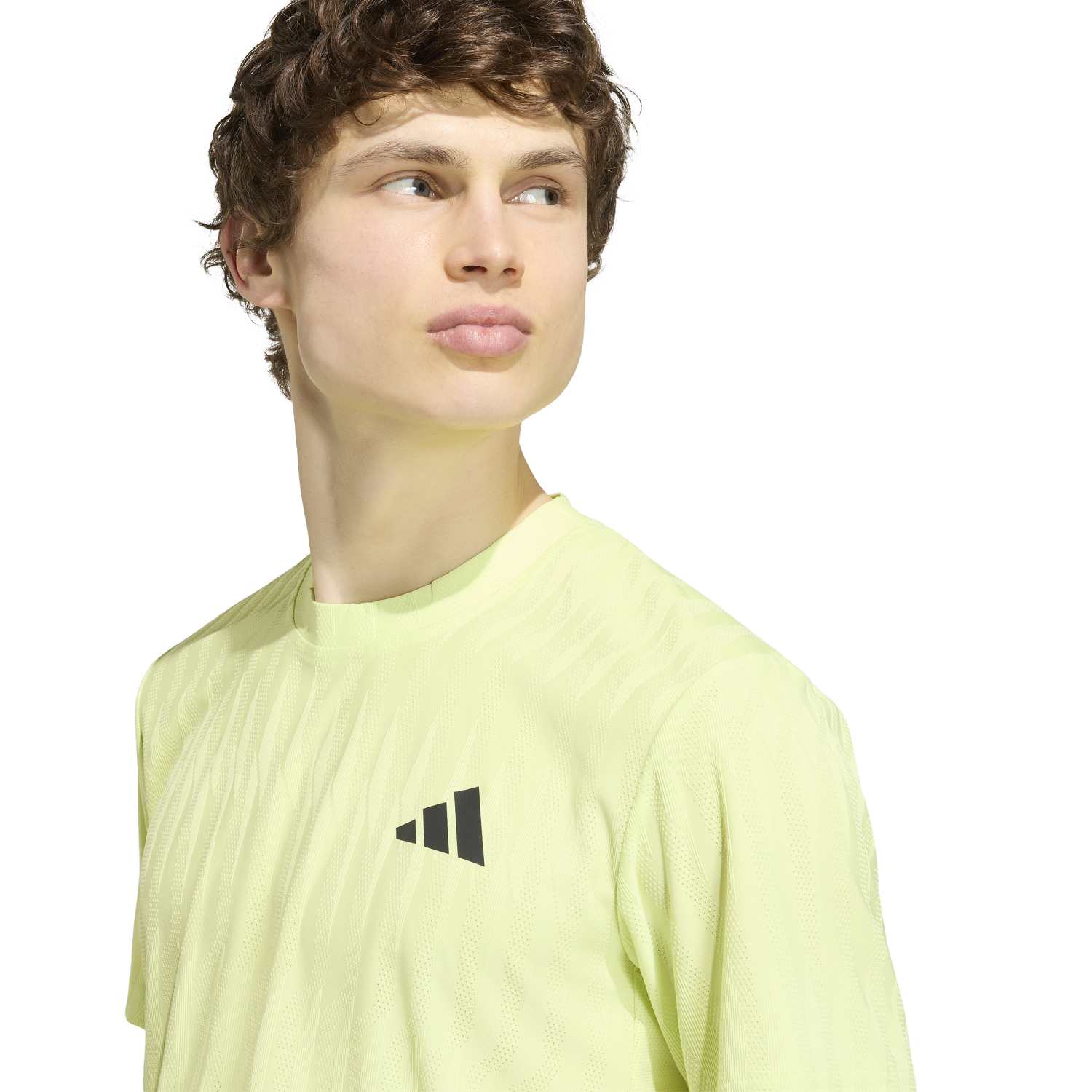 T-shirt de Ténis e Pádel Freelift Adidas Amarelo-5