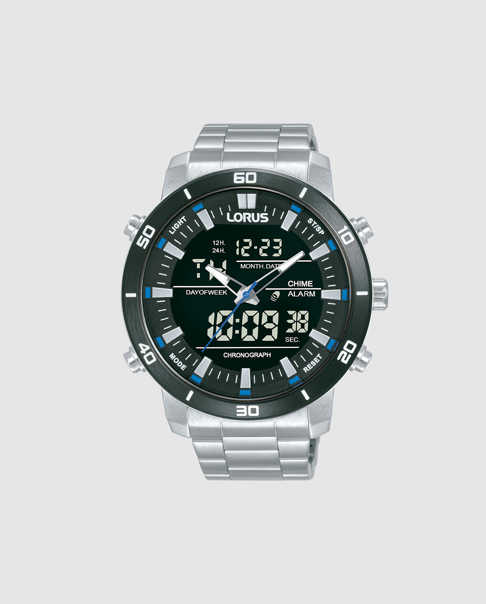 Relógio Sport Man Rw659ax9 de Aço e Bracelete Prateada Prata-1