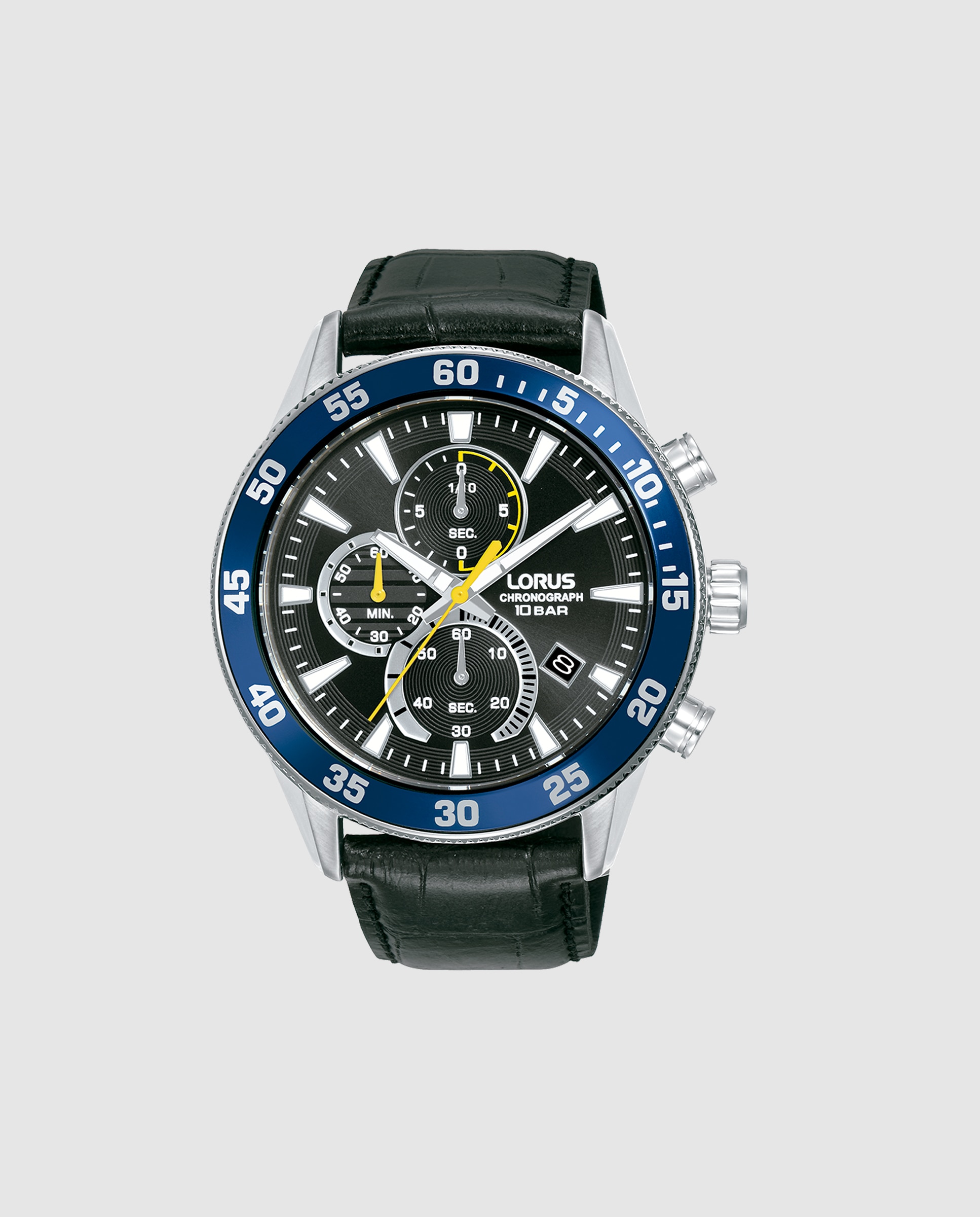 Relógio Sport Man Rm331jx9 de Pele e Bracelete em Preto Preto-1