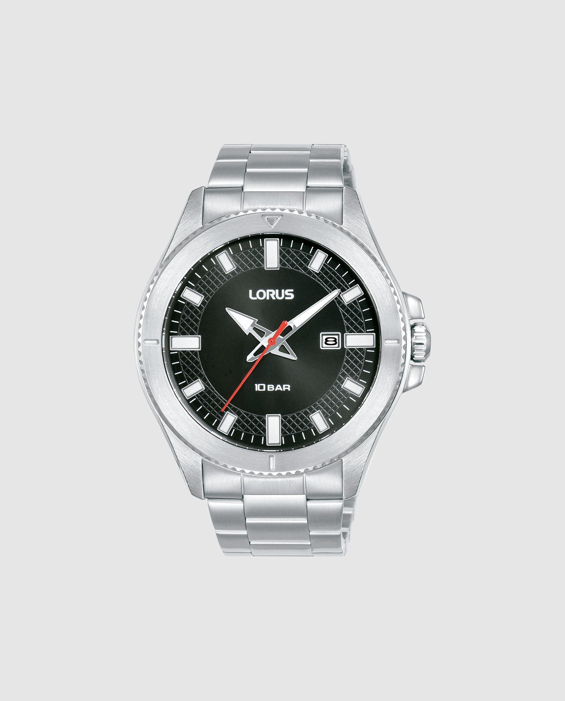 Relógio Sport Man Rh995px9 de Aço e Bracelete Prateada Prata-1