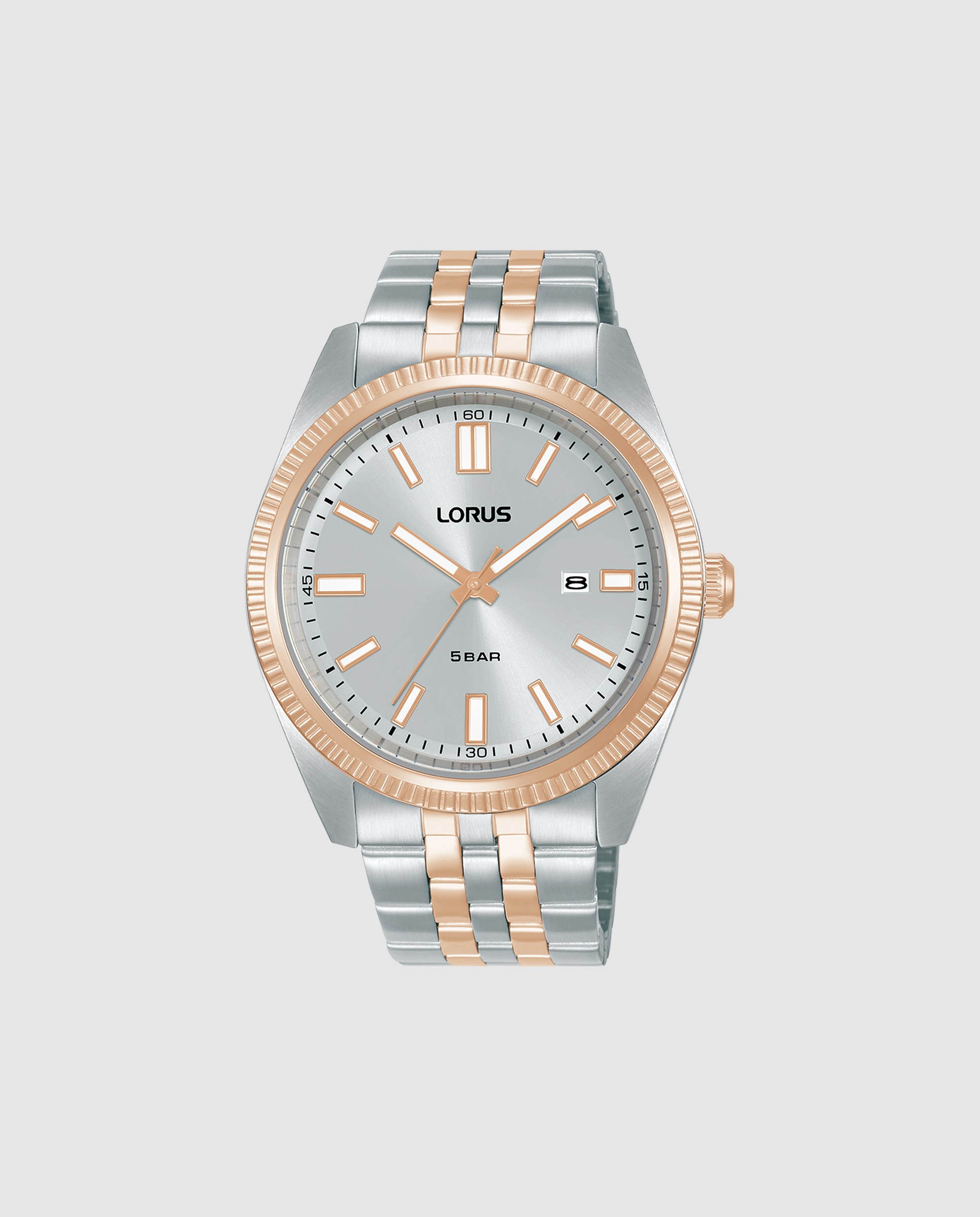 Relógio Classic Man Rh974qx9 de Aço e Bracelete Prateada Prata-1