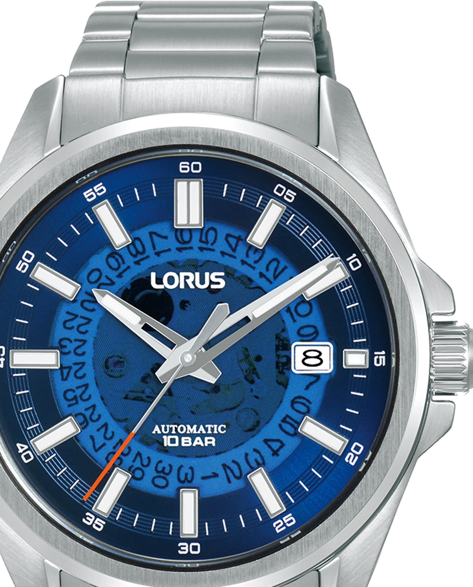 Relógio Classic Man Ru403ax9 Automático de Aço e Bracelete Prateada Prata-2