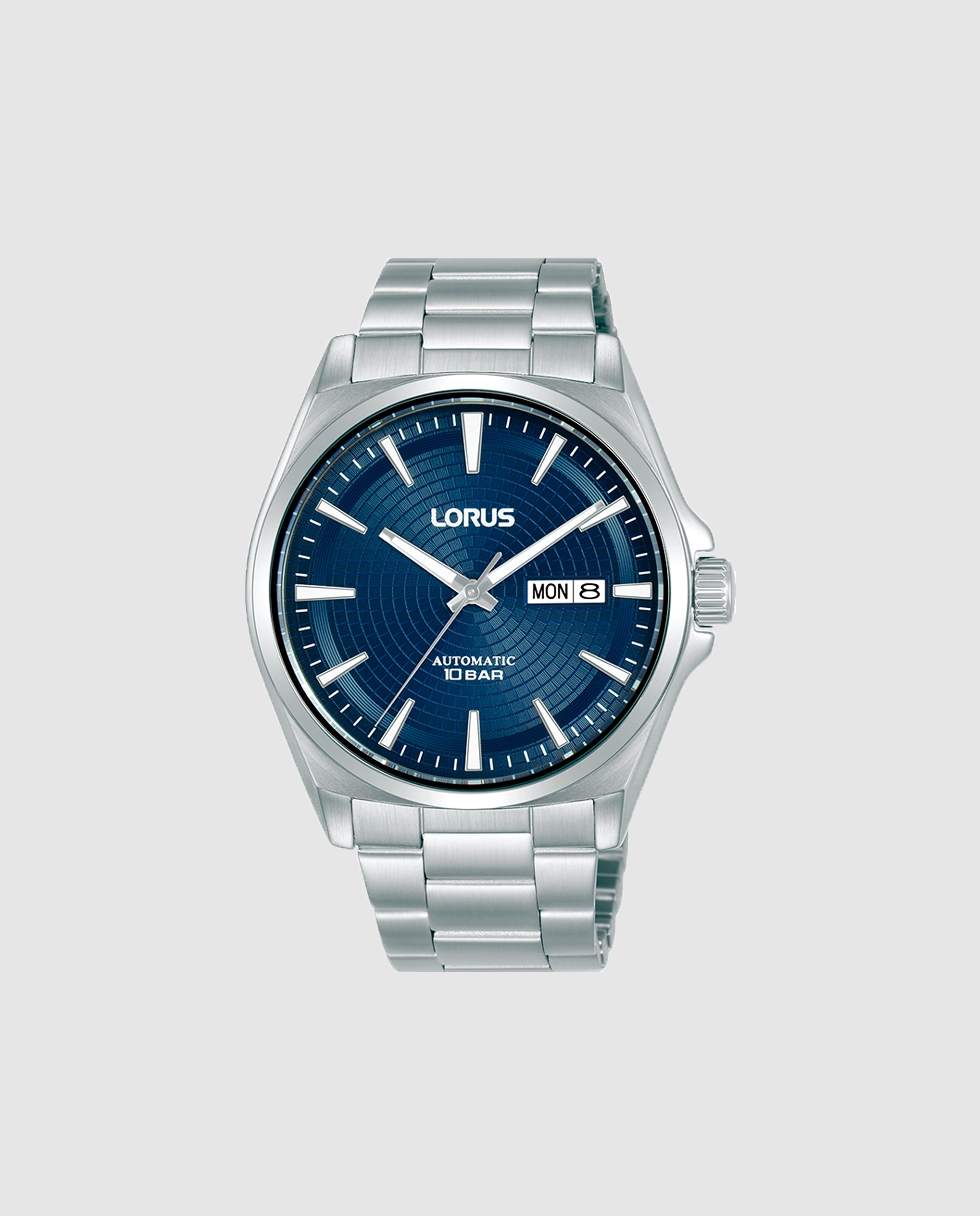 Relógio Classic Man Rl411cx9 Automático de Aço e Bracelete Prateada Prata-1