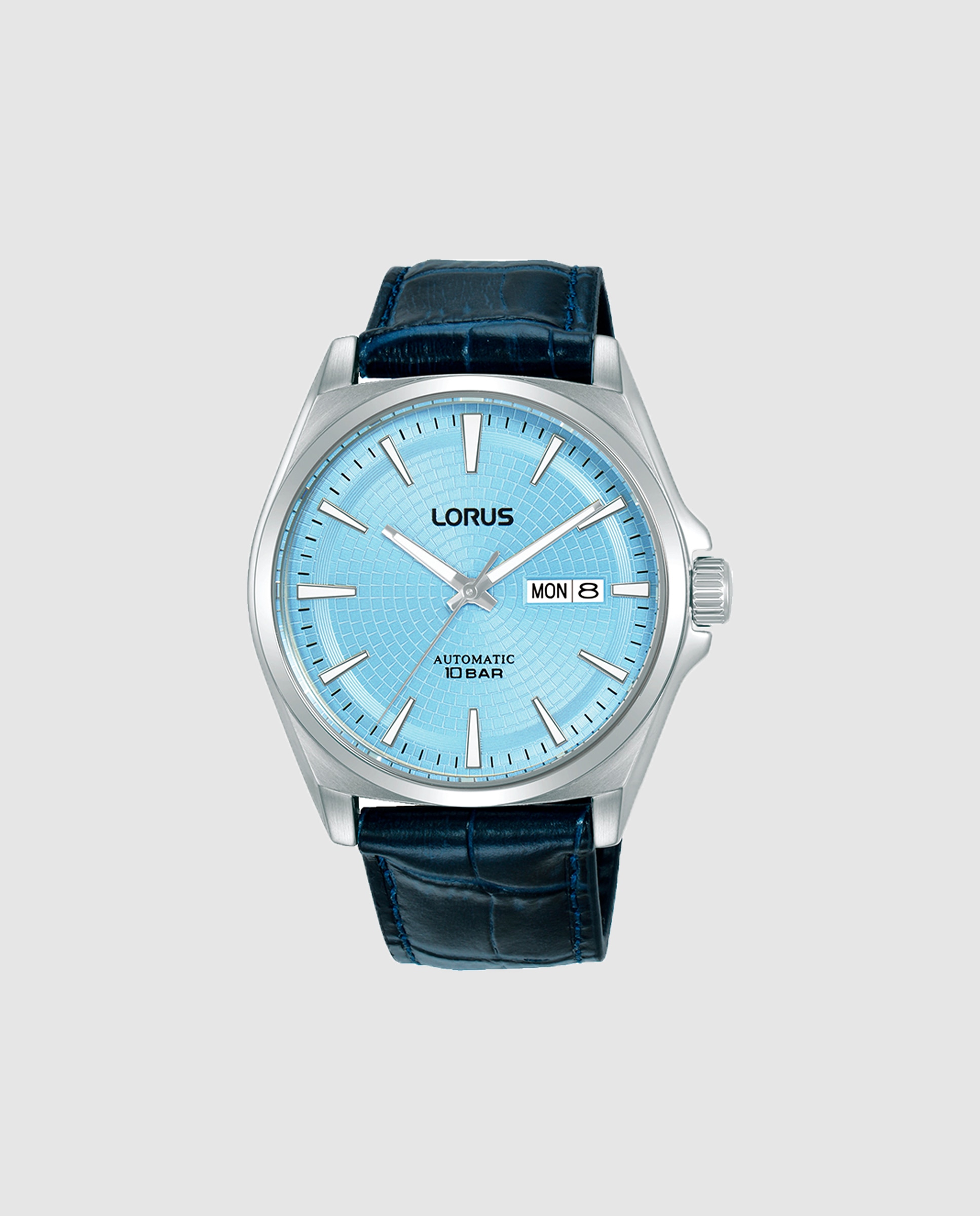 Relógio Classic Man Rl417cx9 Automático de Pele e Correia em Azul Azul-1