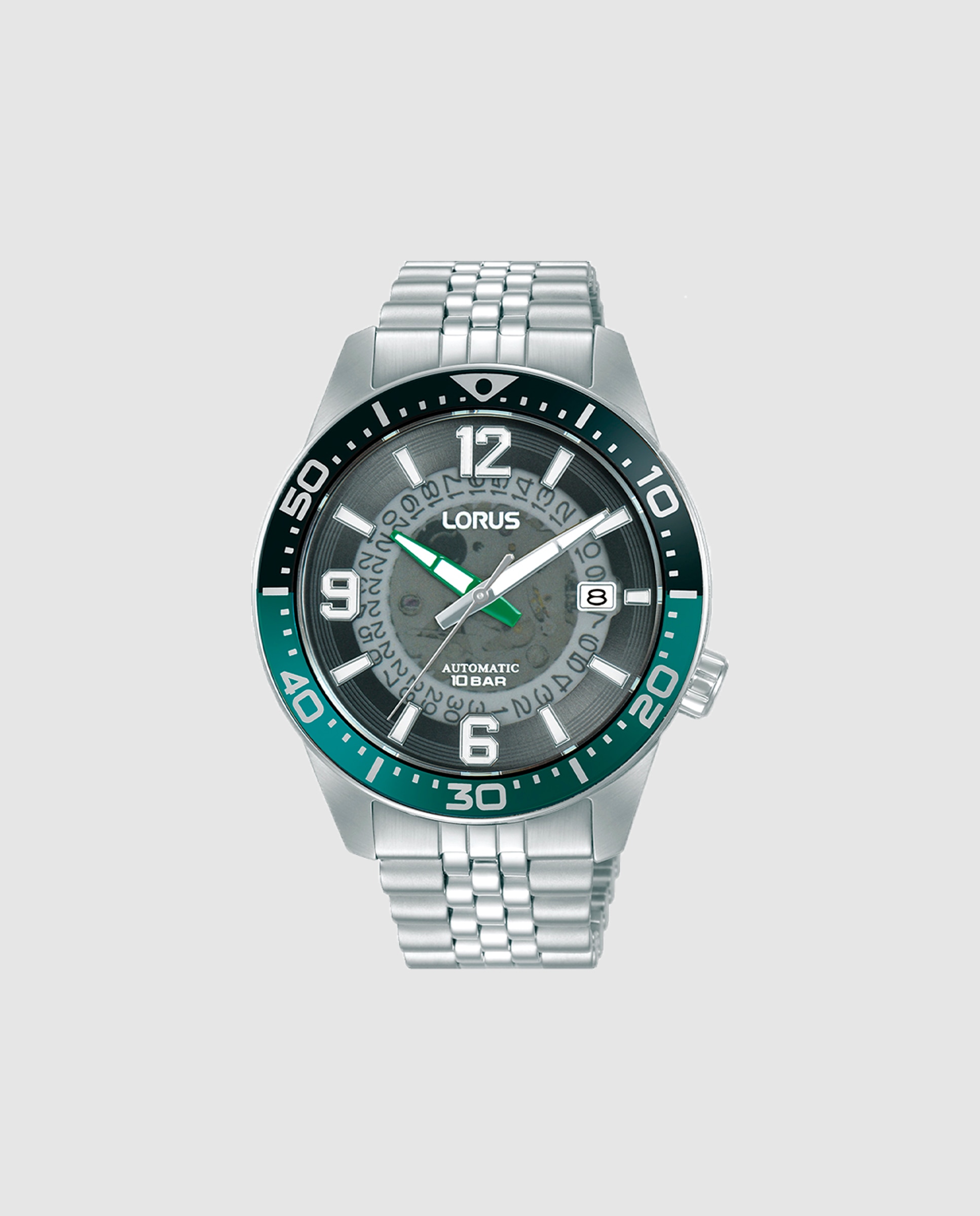 Imagem 0 de Relógio Sport Man Ru419ax9 Automático de Aço e Bracelete Prateada