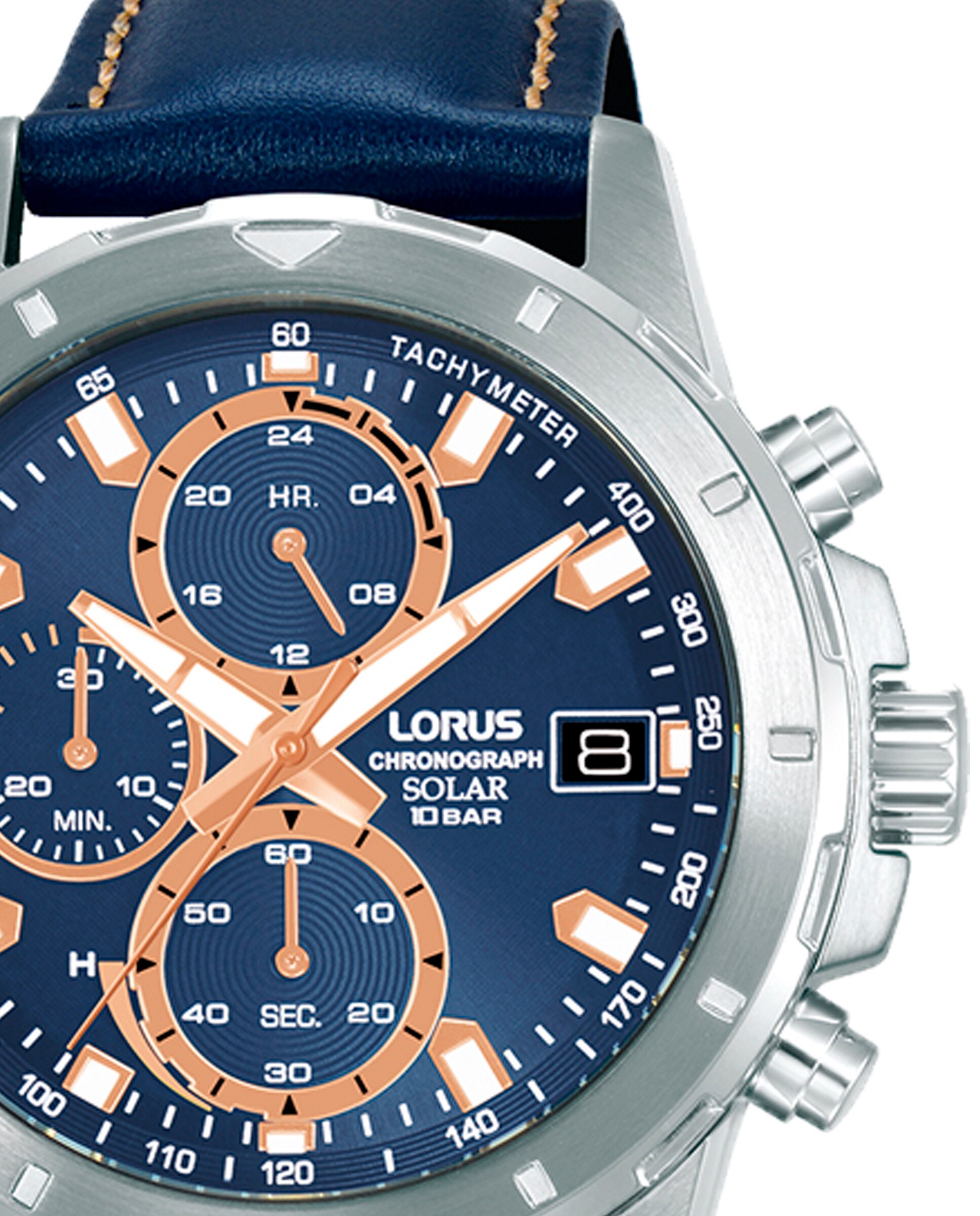 Relógio Sport Man Rz611ax9 de Pele e Bracelete em Azul Azul-2