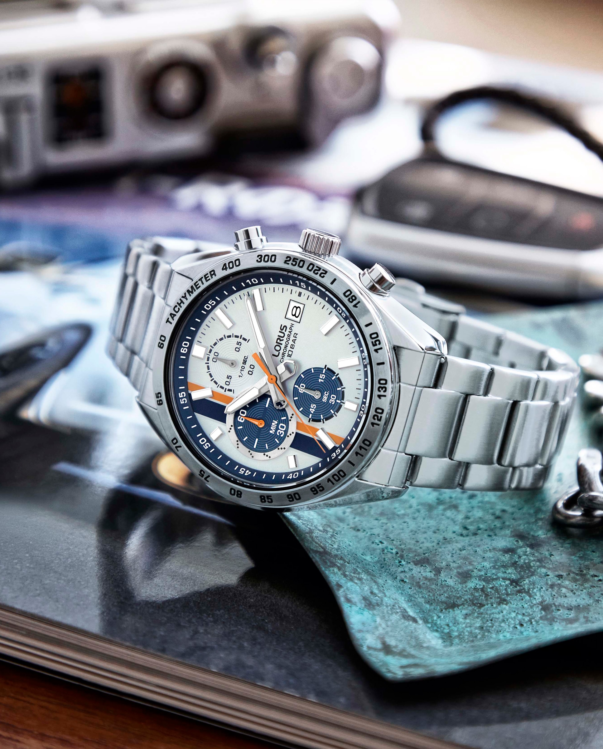 Relógio Sport Man Rm399jx9 de Aço e Bracelete Prateada Prata-3
