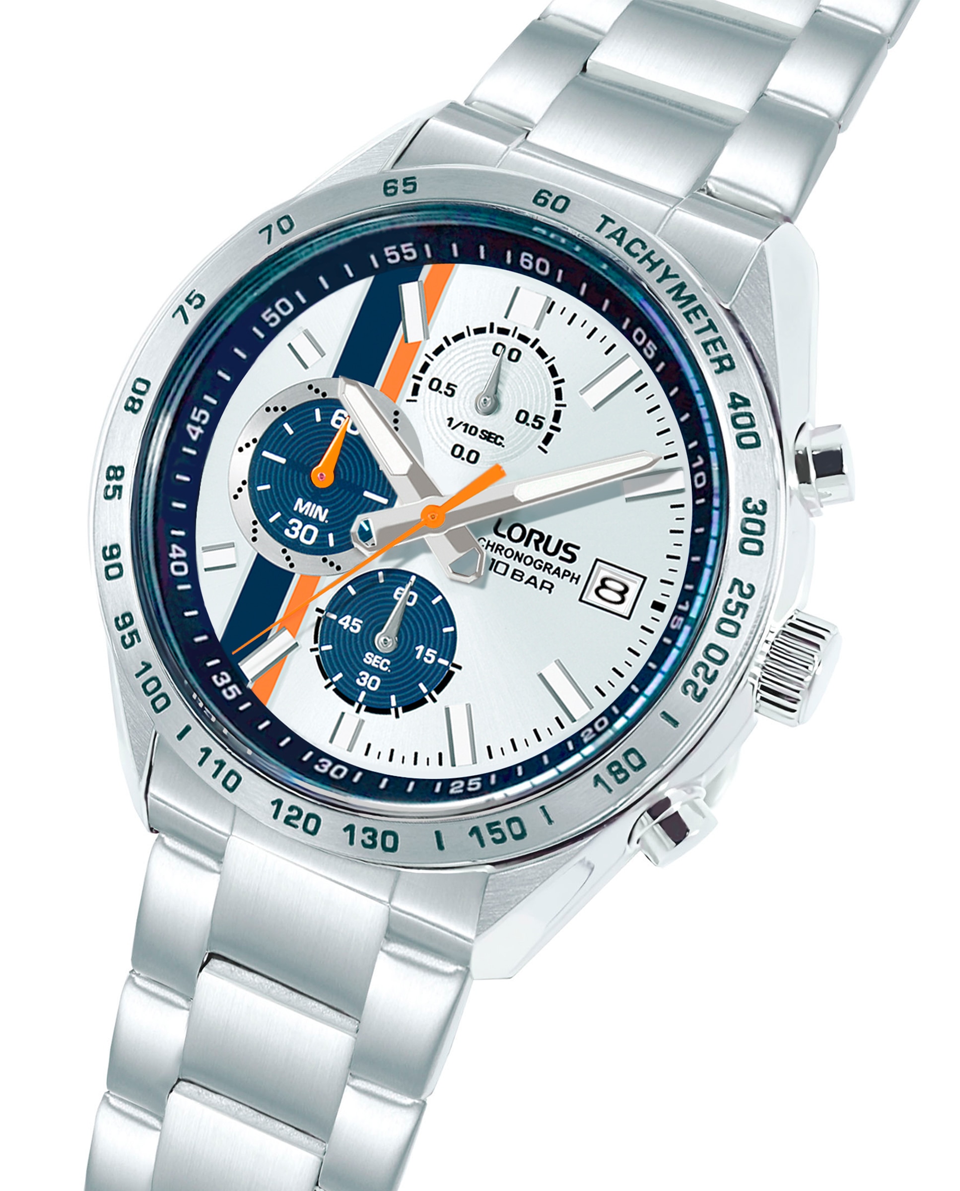 Relógio Sport Man Rm399jx9 de Aço e Bracelete Prateada Prata-4