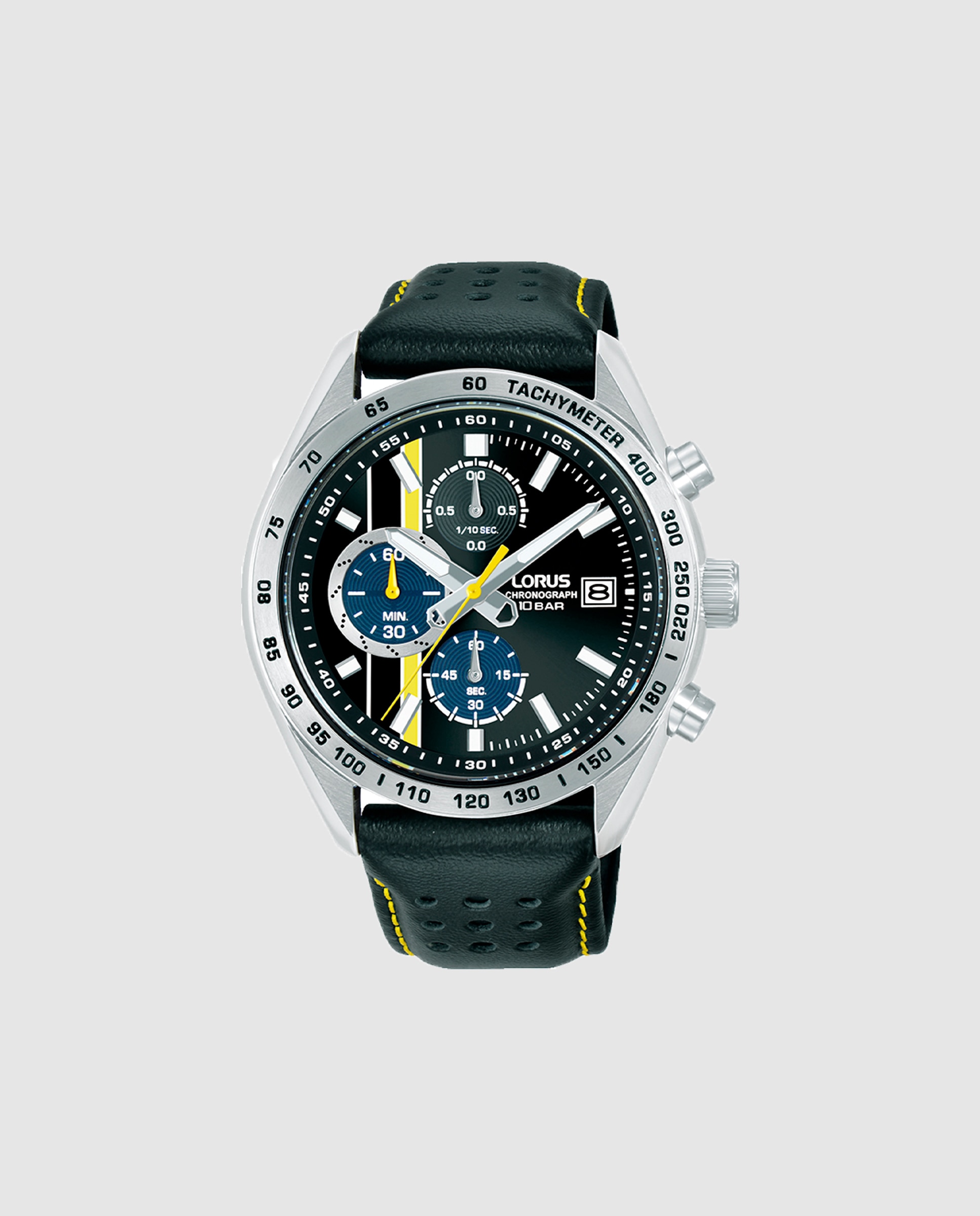Relógio Sport Man Rm301kx9 de Pele e Correia em Preto Preto-1