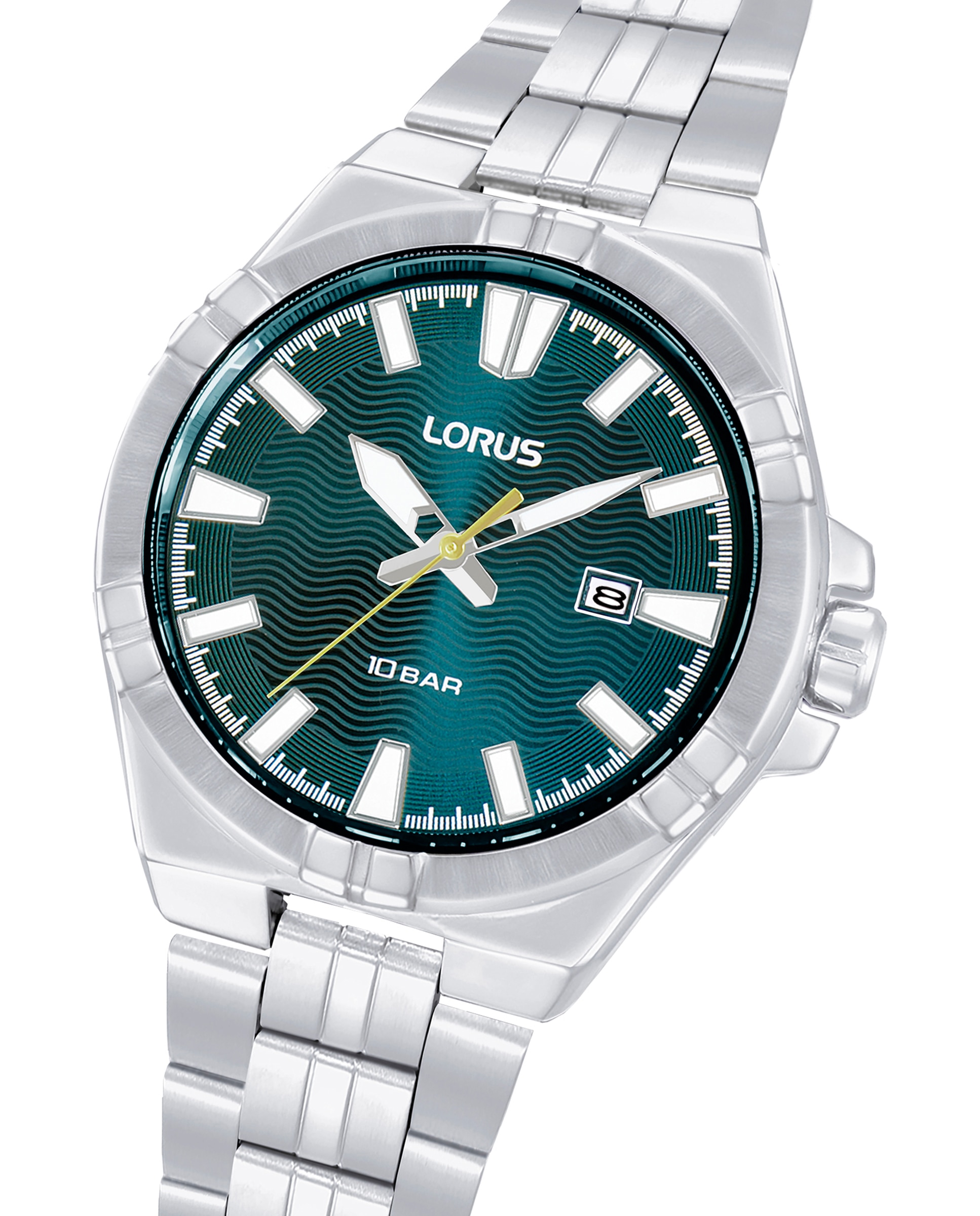 Relógio Sport Man Rh977rx9 de Aço e Bracelete Prateada Prata-3