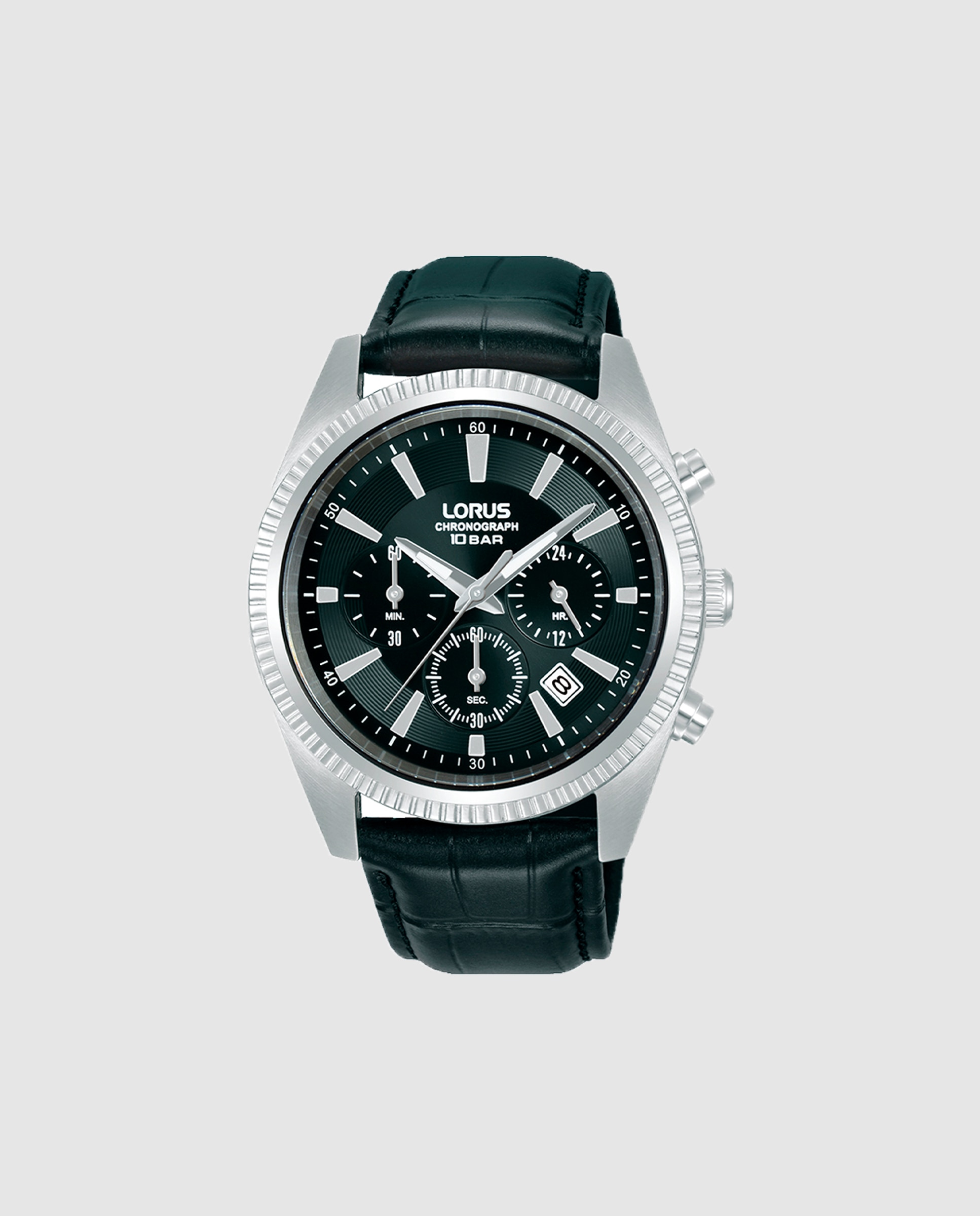 Relógio Classic Man Rt301lx9 de Pele e Bracelete em Preto Preto-1