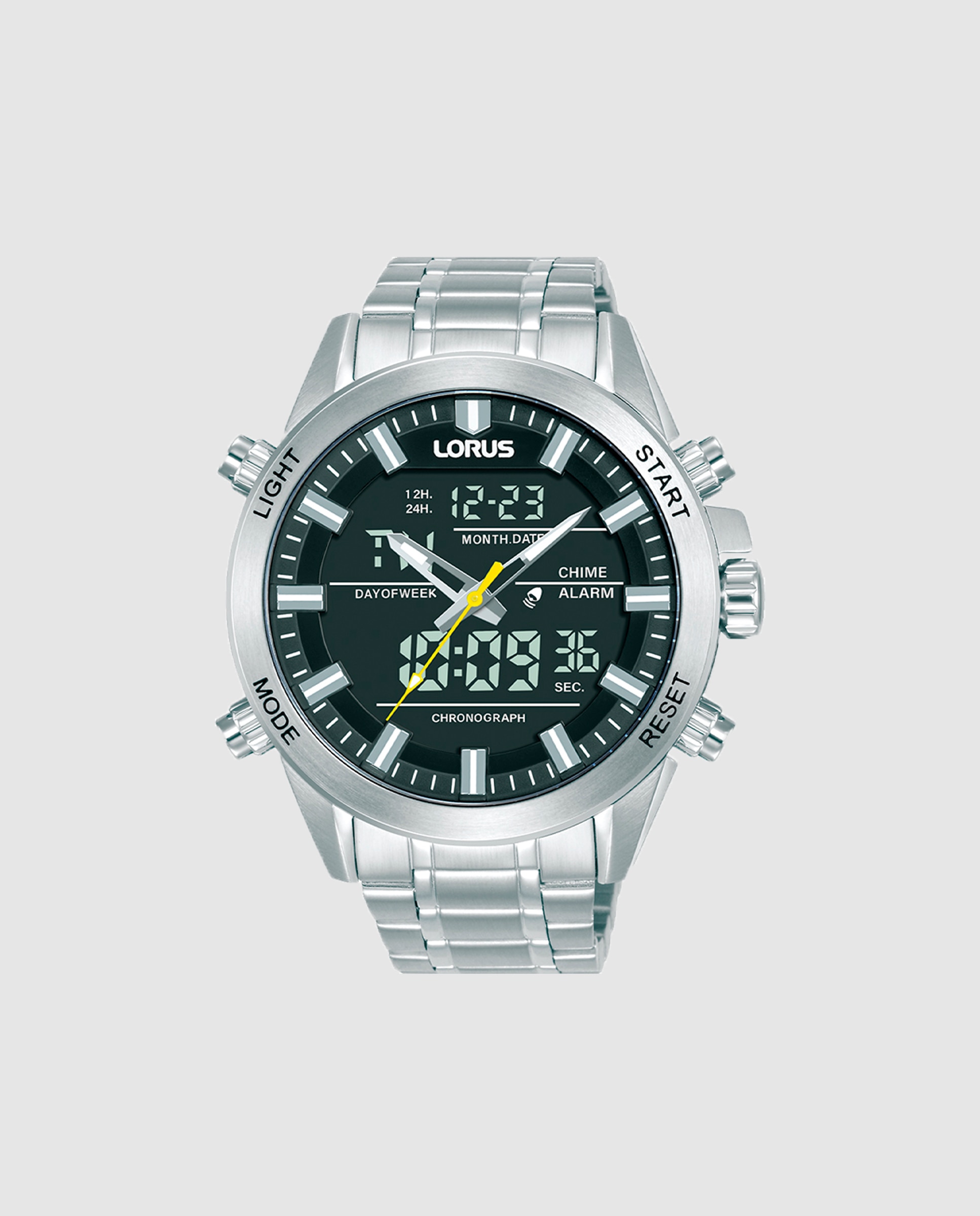 Relógio Sport Man Rw663ax9 de Aço e Bracelete Prateada Prata-1
