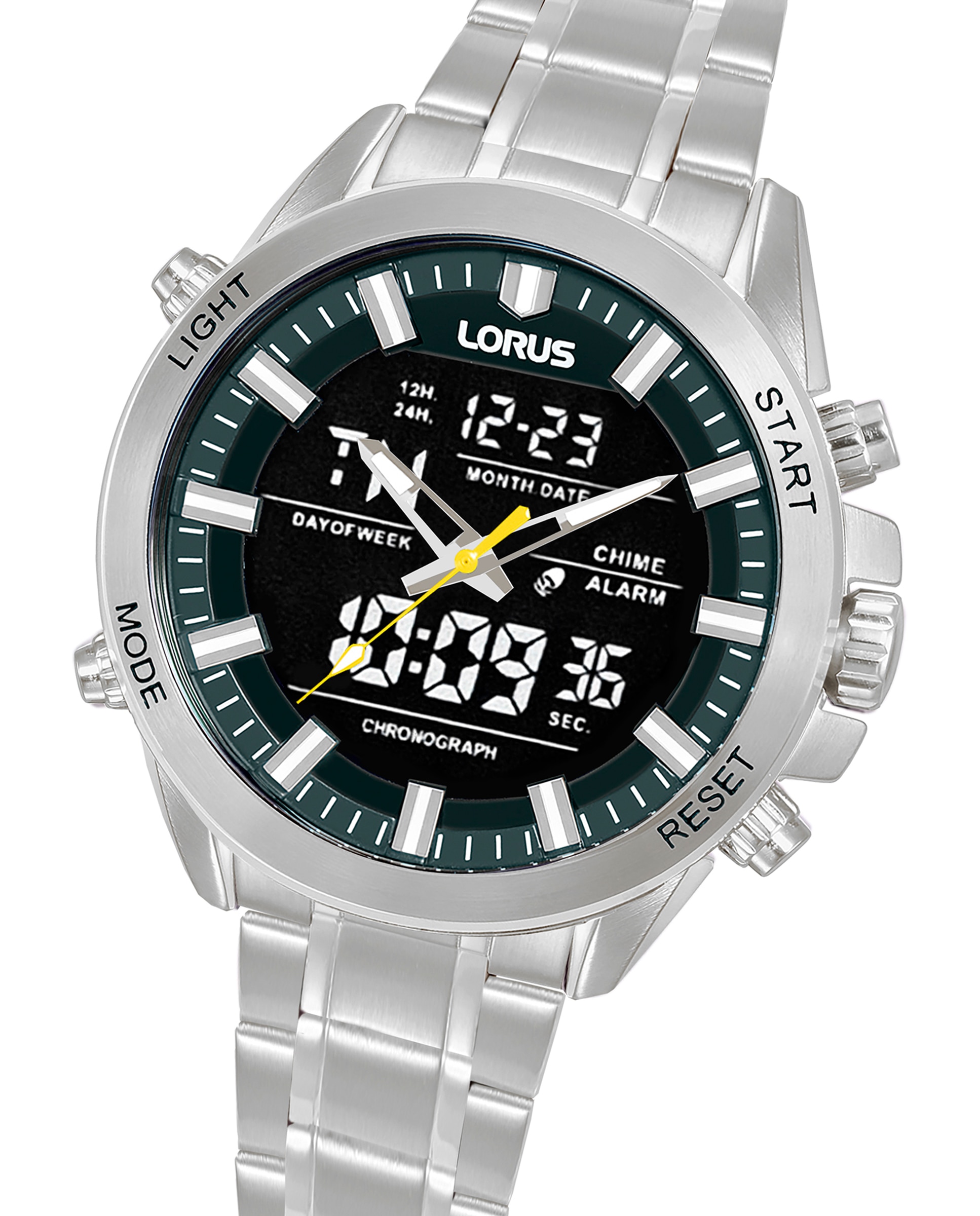 Relógio Sport Man Rw663ax9 de Aço e Bracelete Prateada Prata-3
