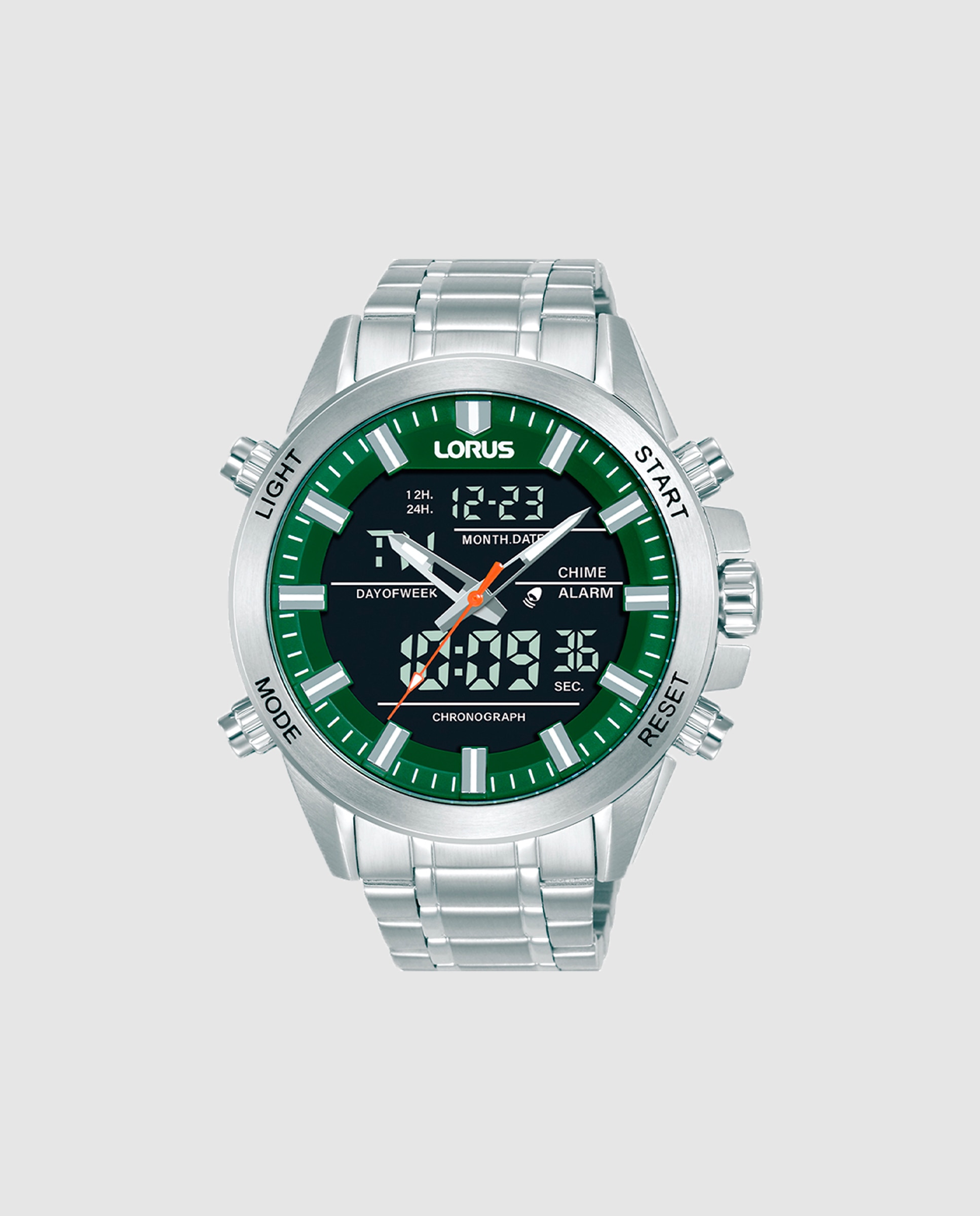Relógio Sport Man Rw667ax9 de Aço e Bracelete Prateada Prata-1
