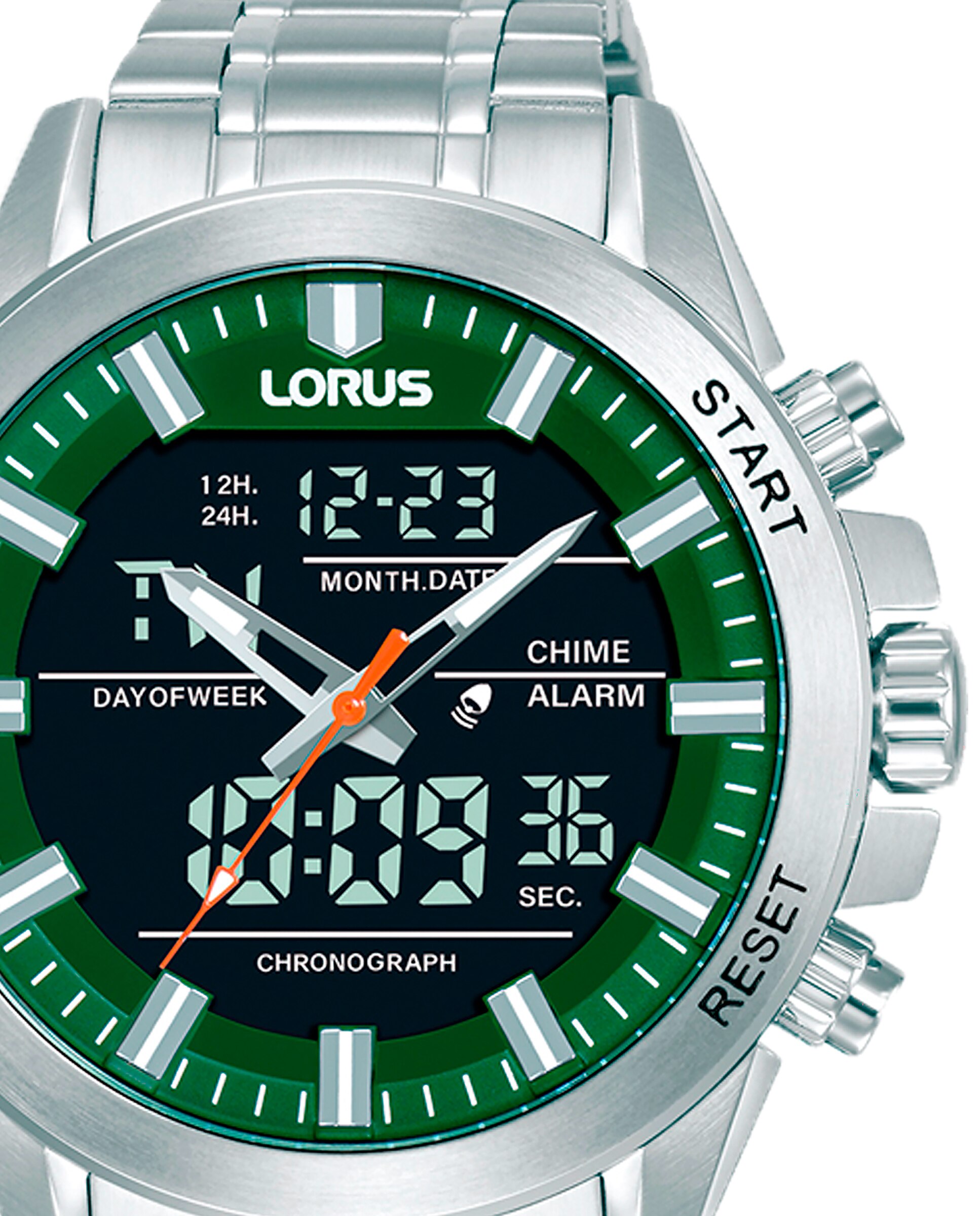 Relógio Sport Man Rw667ax9 de Aço e Bracelete Prateada Prata-2