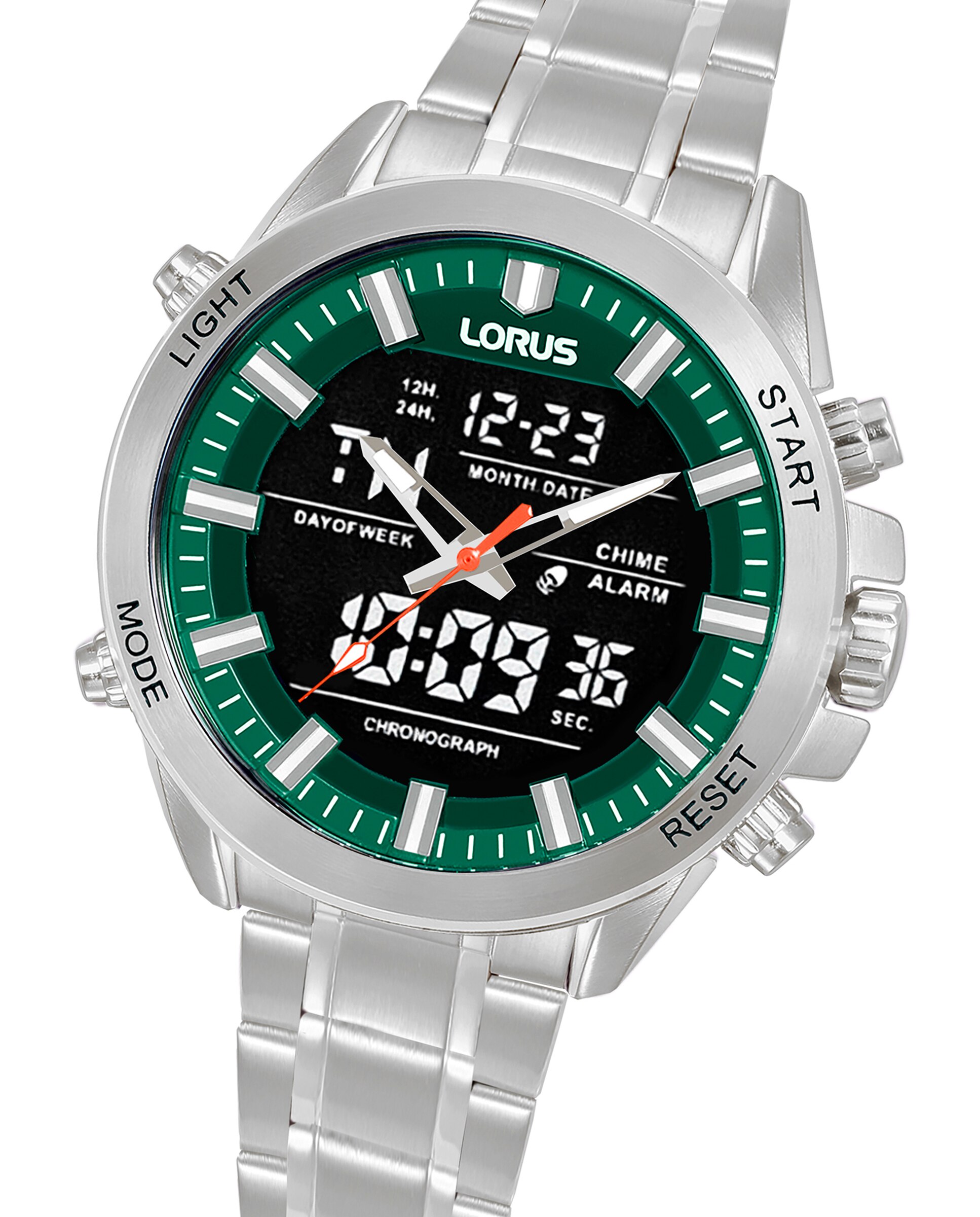 Relógio Sport Man Rw667ax9 de Aço e Bracelete Prateada Prata-3