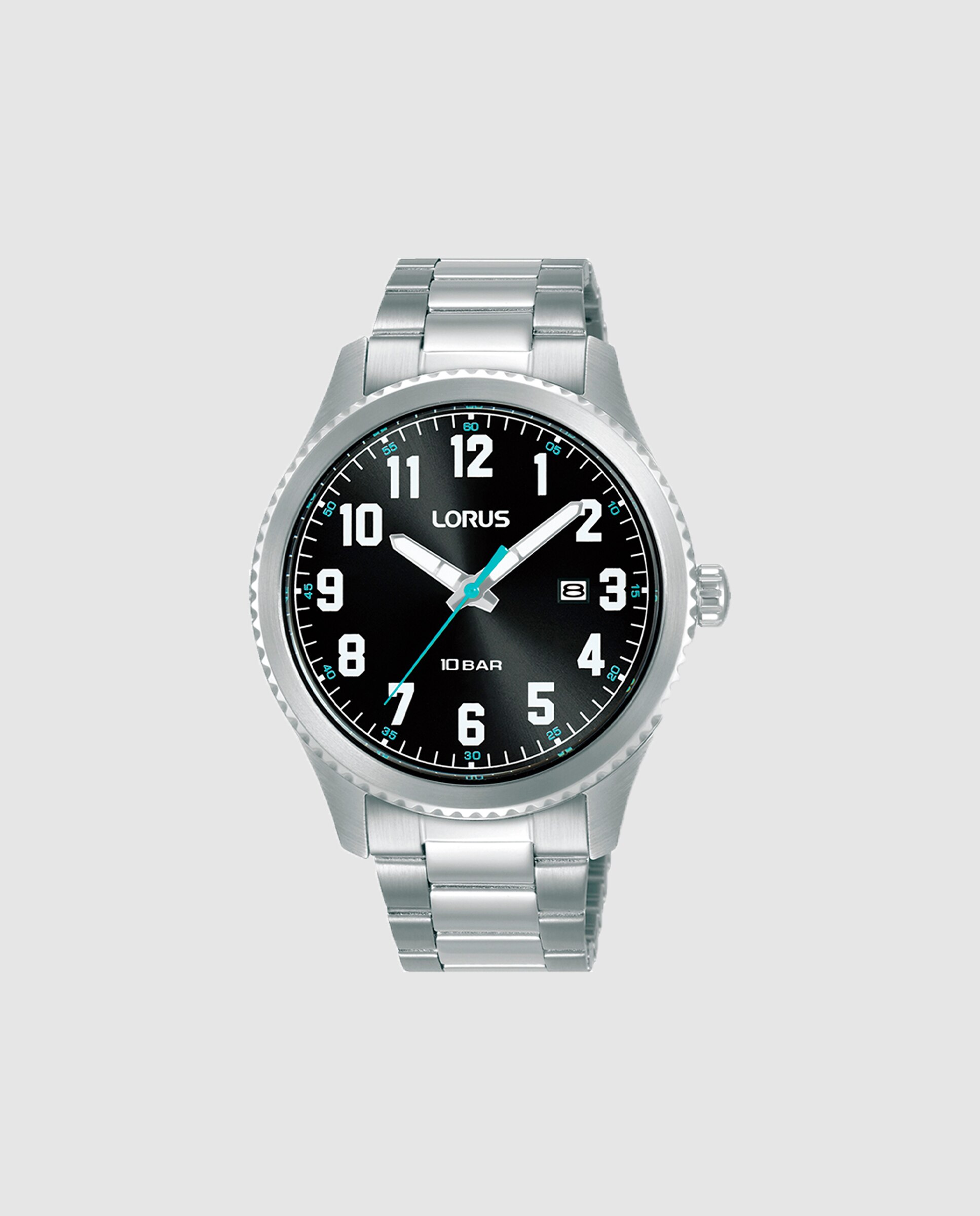 Relógio Sport Man Rh979rx9 de Aço e Bracelete Prateada Prata-1