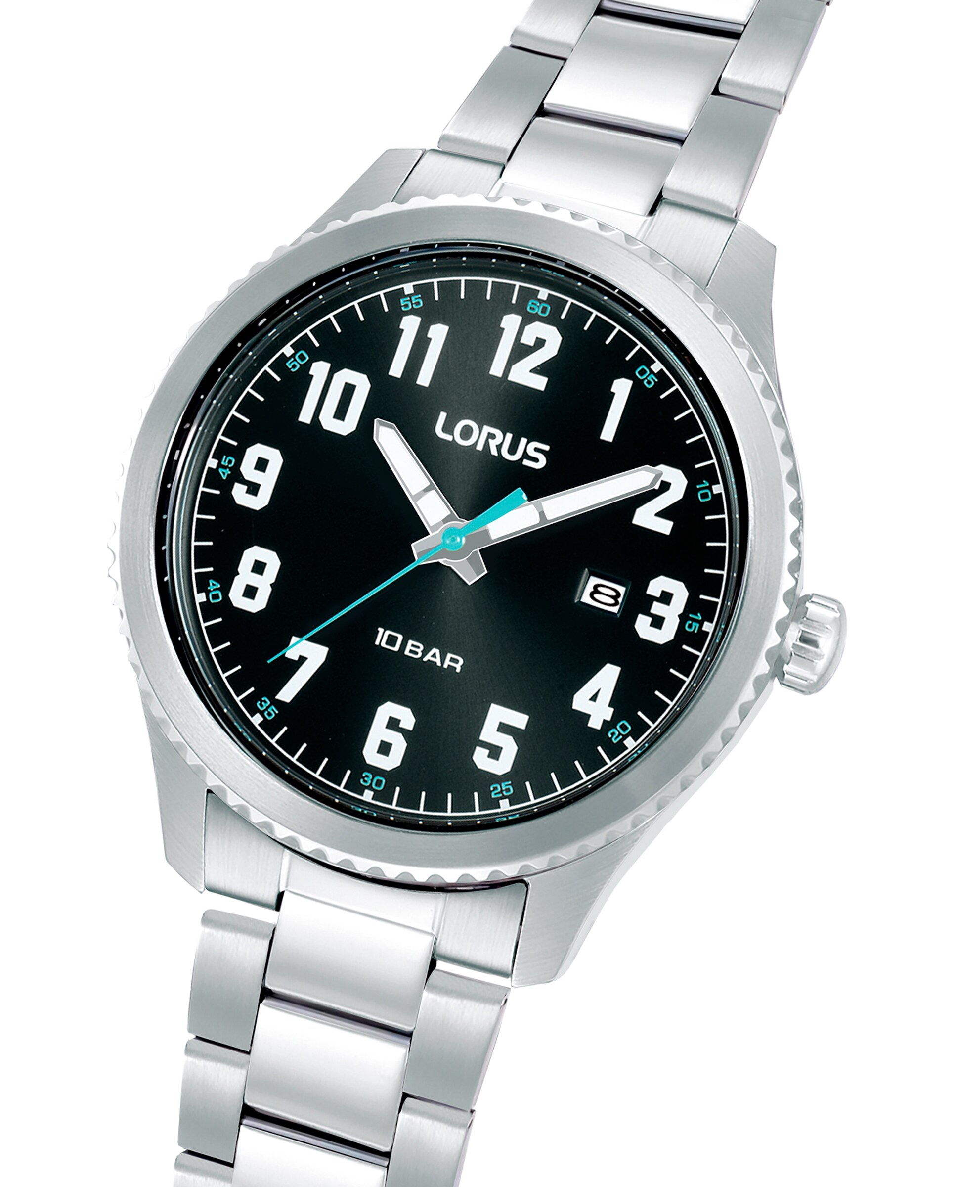 Relógio Sport Man Rh979rx9 de Aço e Bracelete Prateada Prata-3