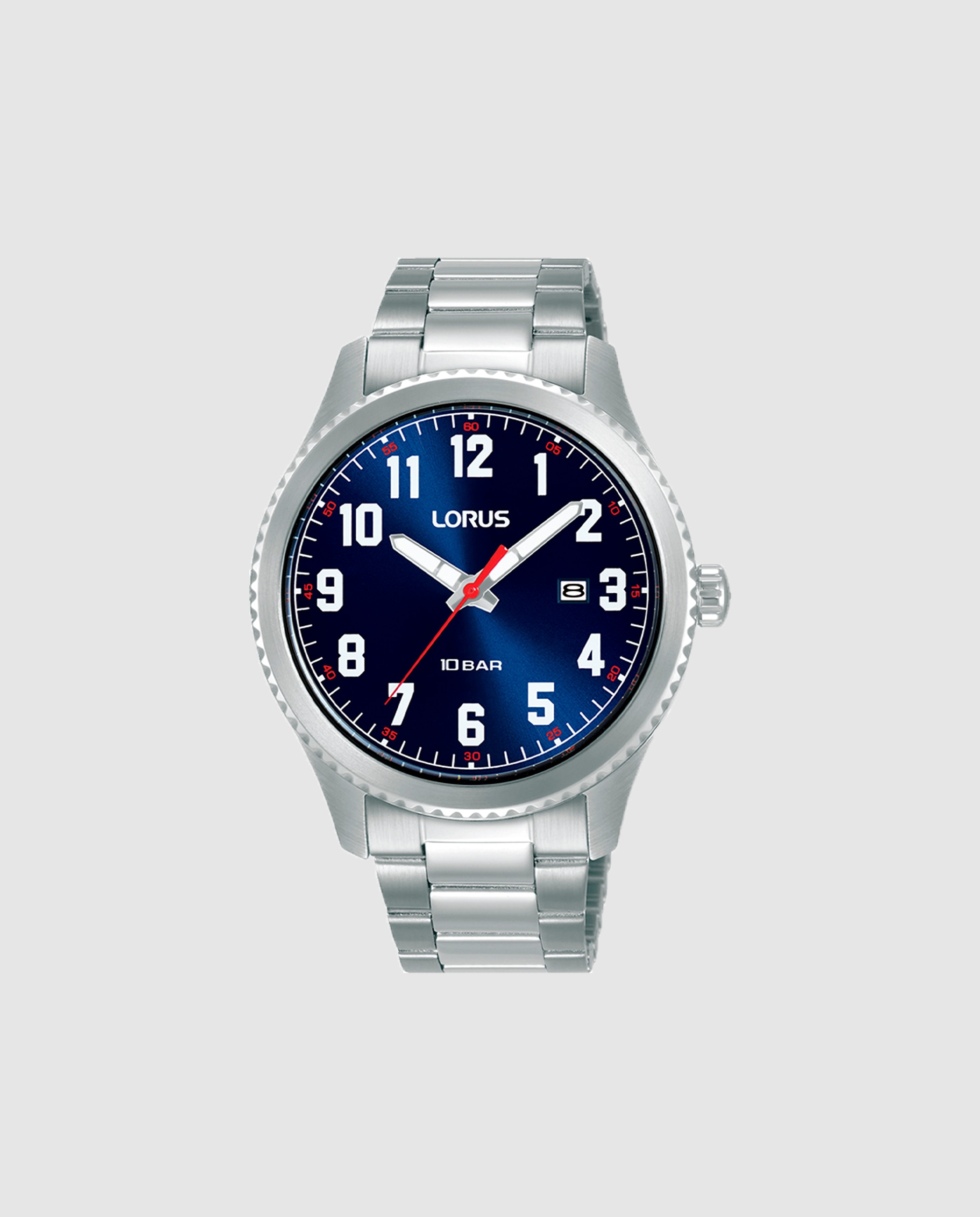 Relógio Sport Man Rh981rx9 de Aço e Bracelete Prateada Prata-1
