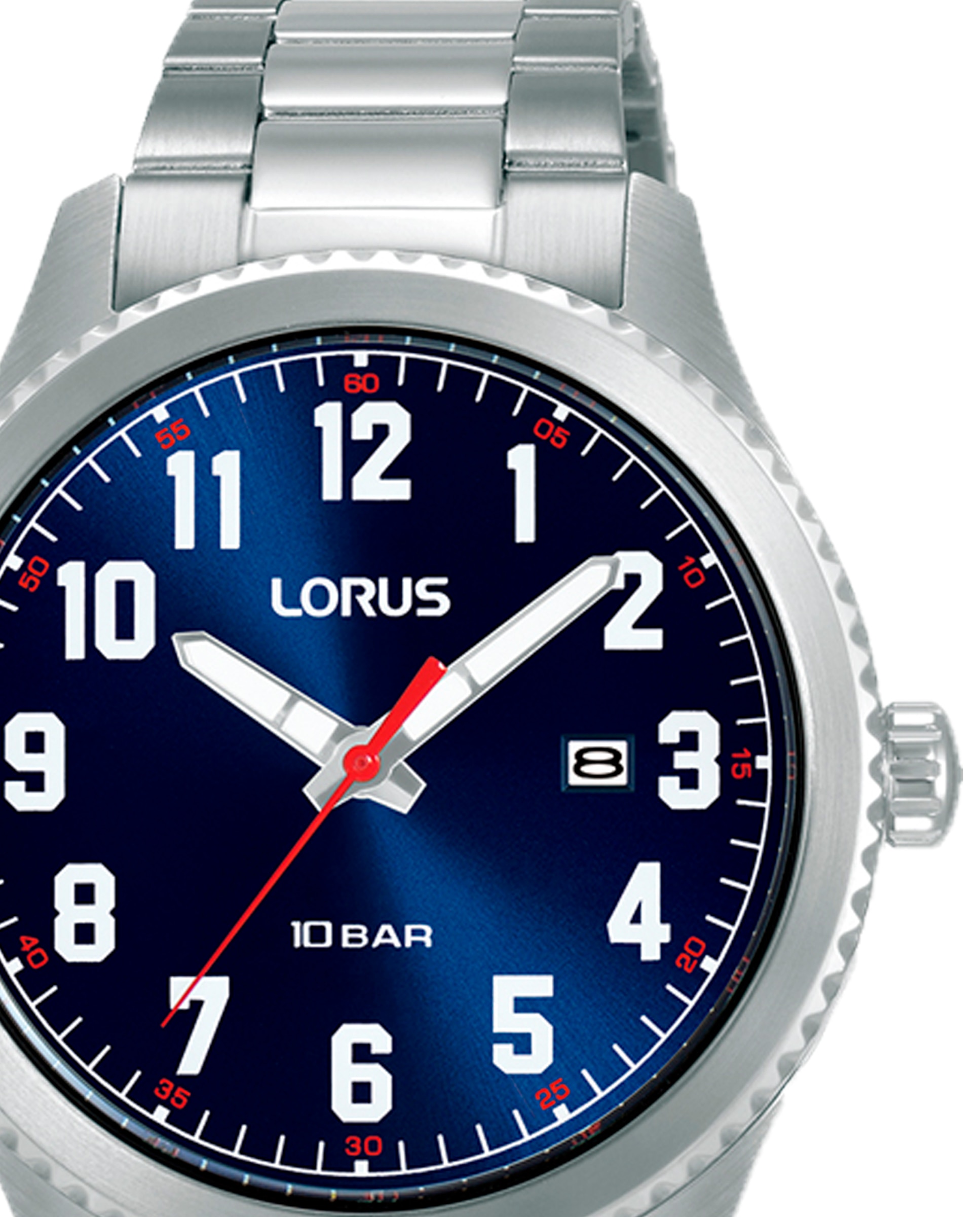 Relógio Sport Man Rh981rx9 de Aço e Bracelete Prateada Prata-2