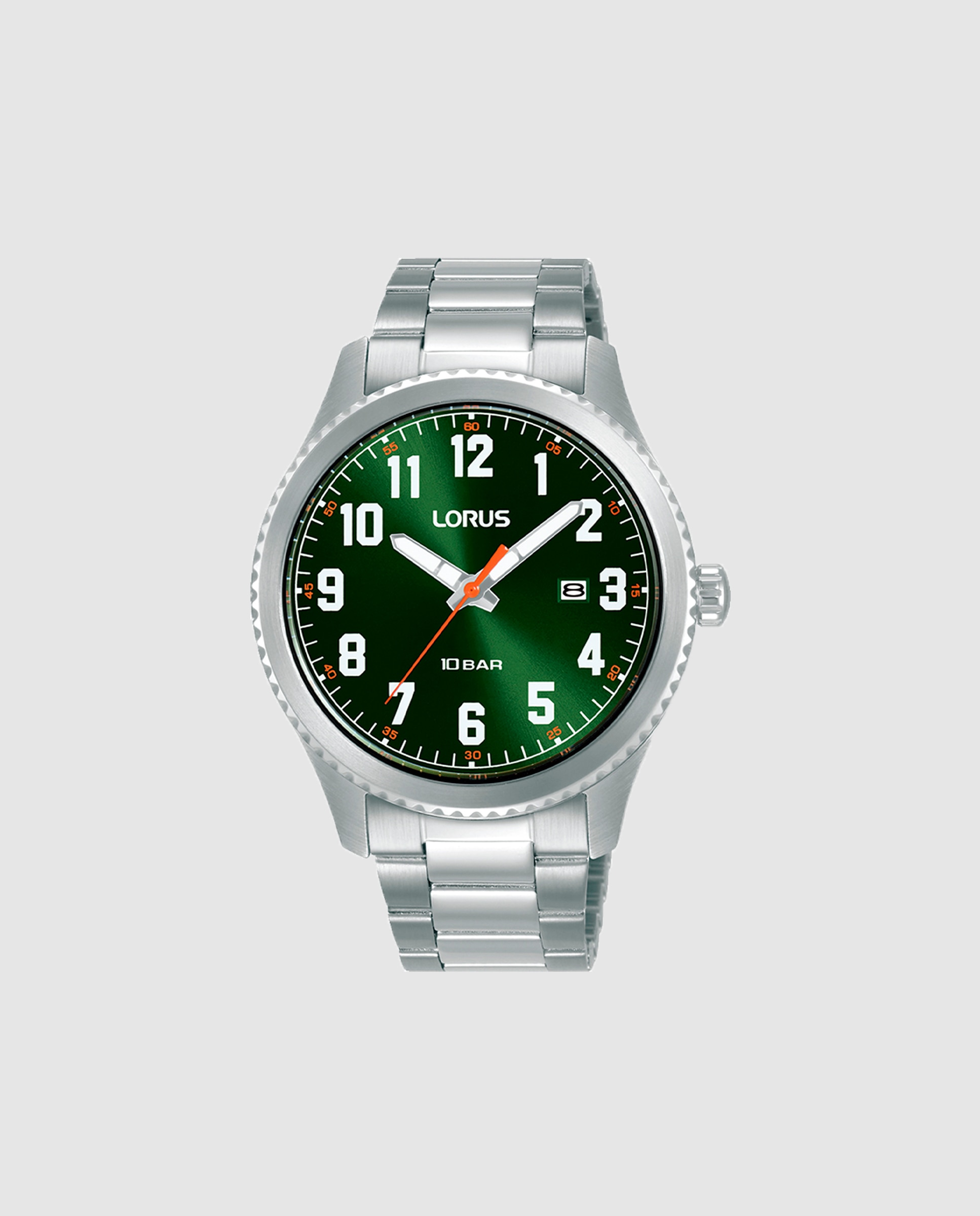 Relógio Sport Man Rh983rx9 de Aço e Bracelete Prateada Prata-1