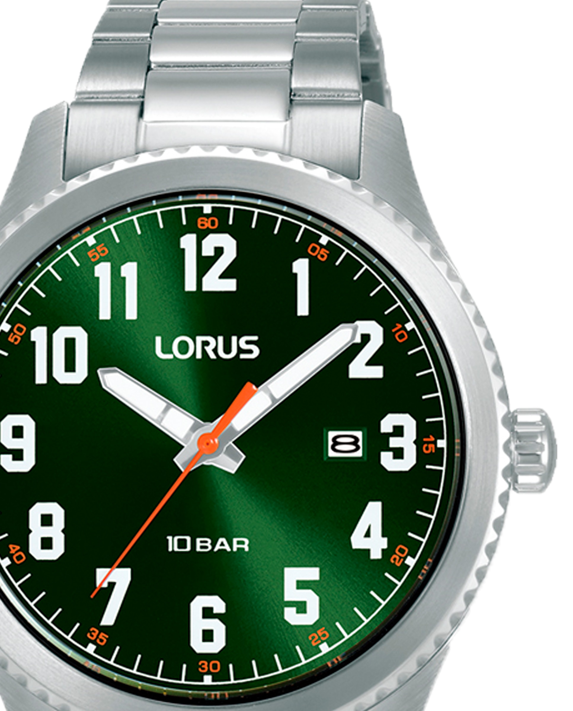 Relógio Sport Man Rh983rx9 de Aço e Bracelete Prateada Prata-2