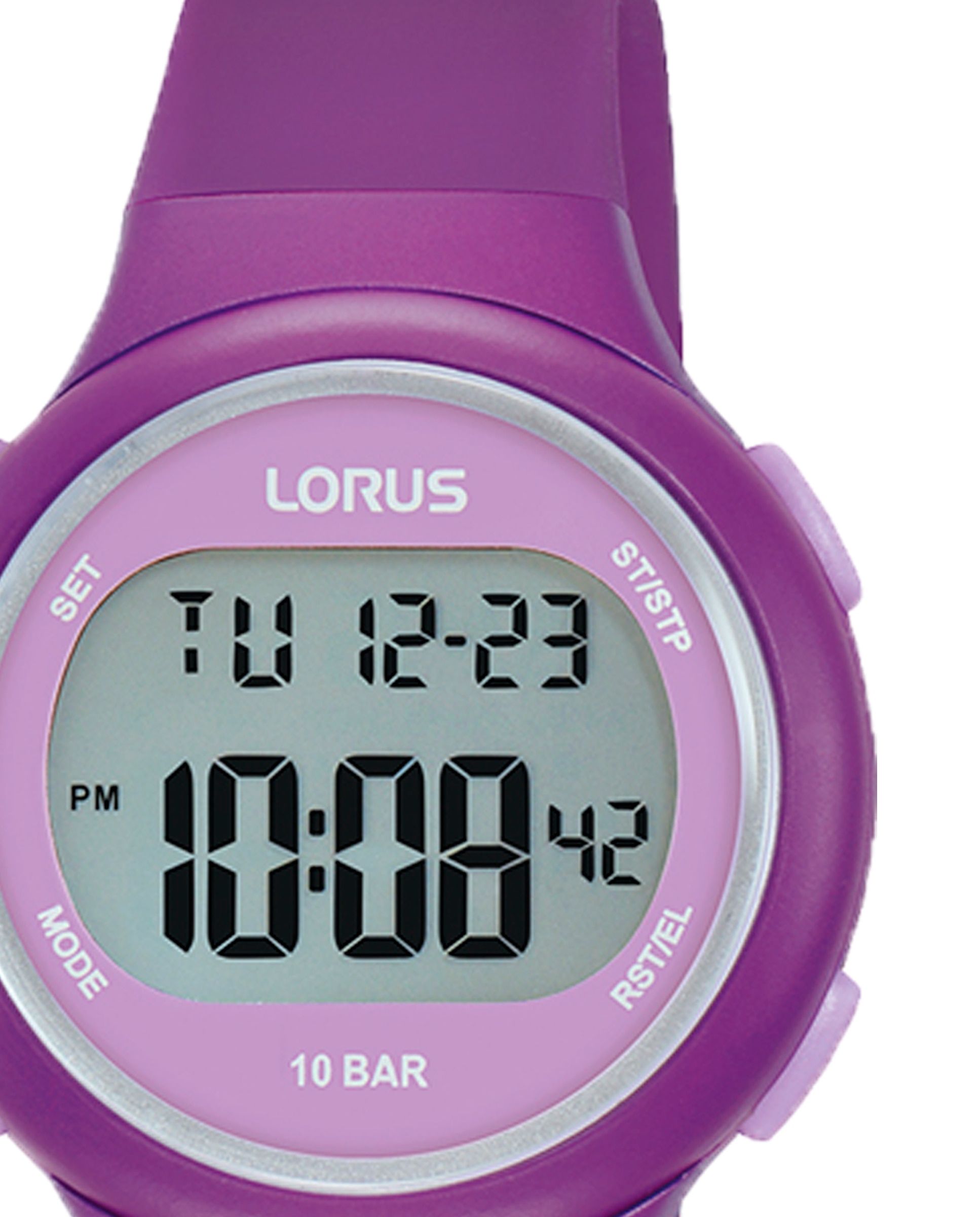 Relógio Kids R2339qx9 de Silicone e Correia Lilás Roxo-2