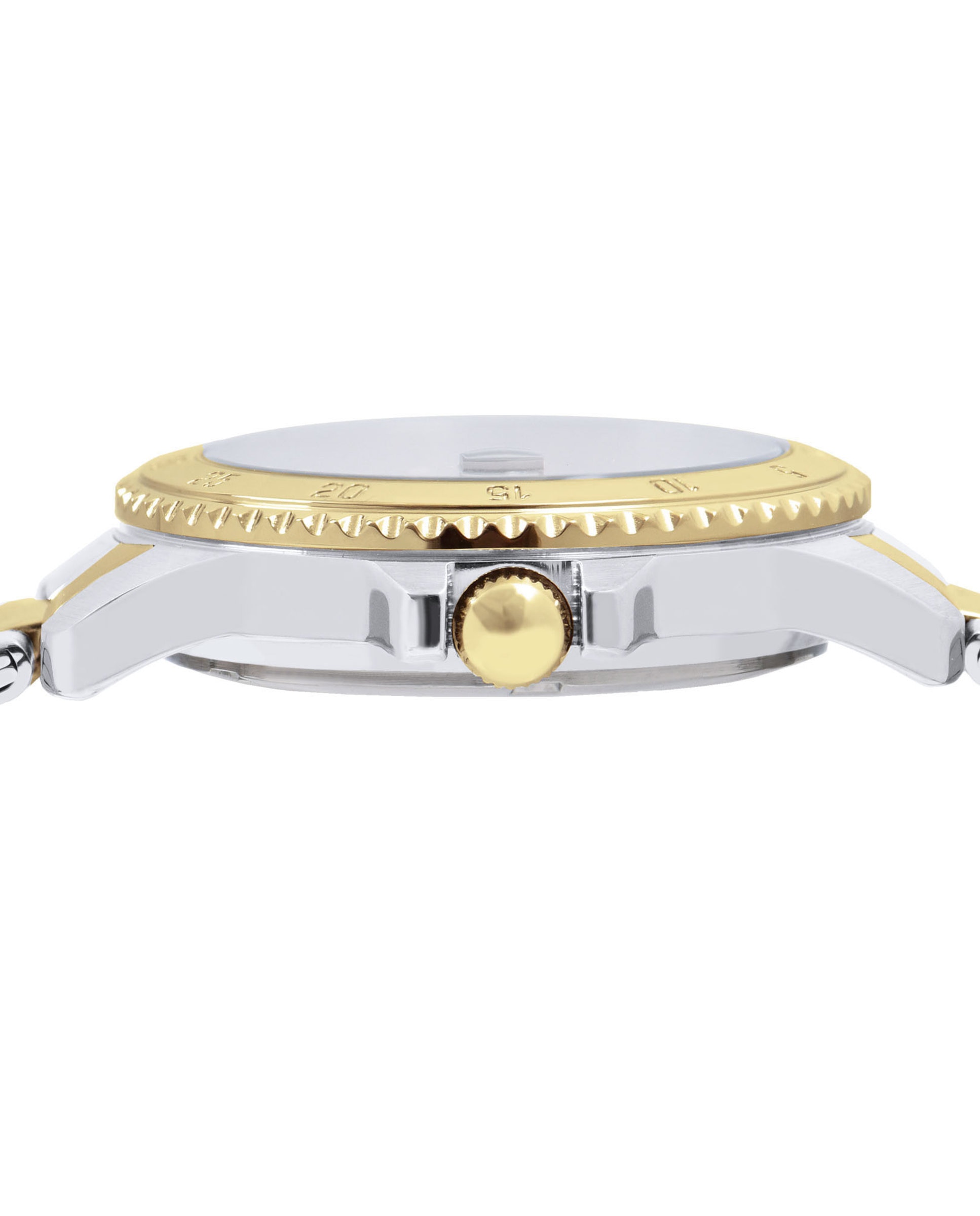 Relógio Analógico Woman Rg814dx9 de Aço e Bracelete Prateada Ouro / Prata-4