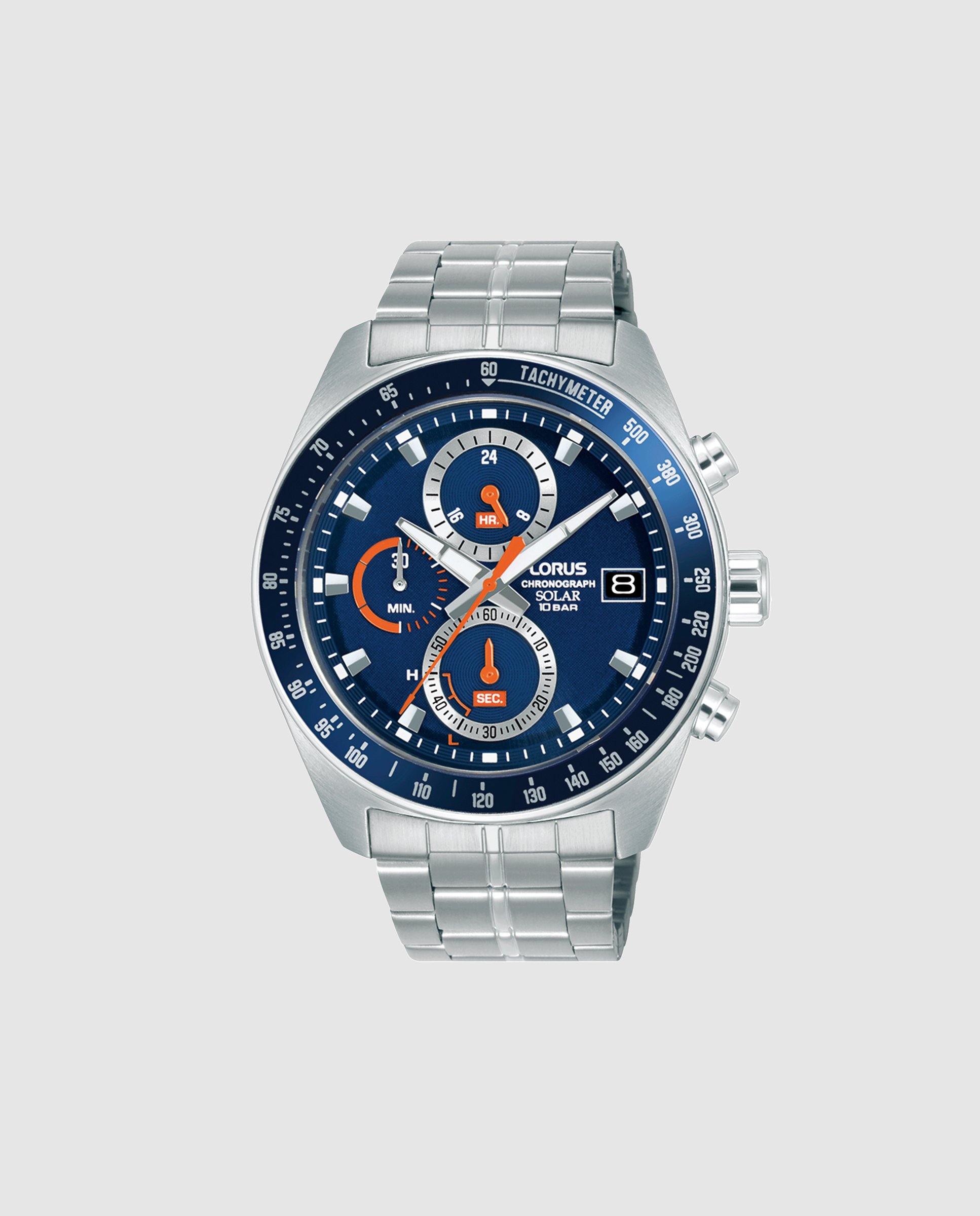 Relógio Analógico Sport Man Rz617ax9 de Aço e Bracelete Prateada Prata-1