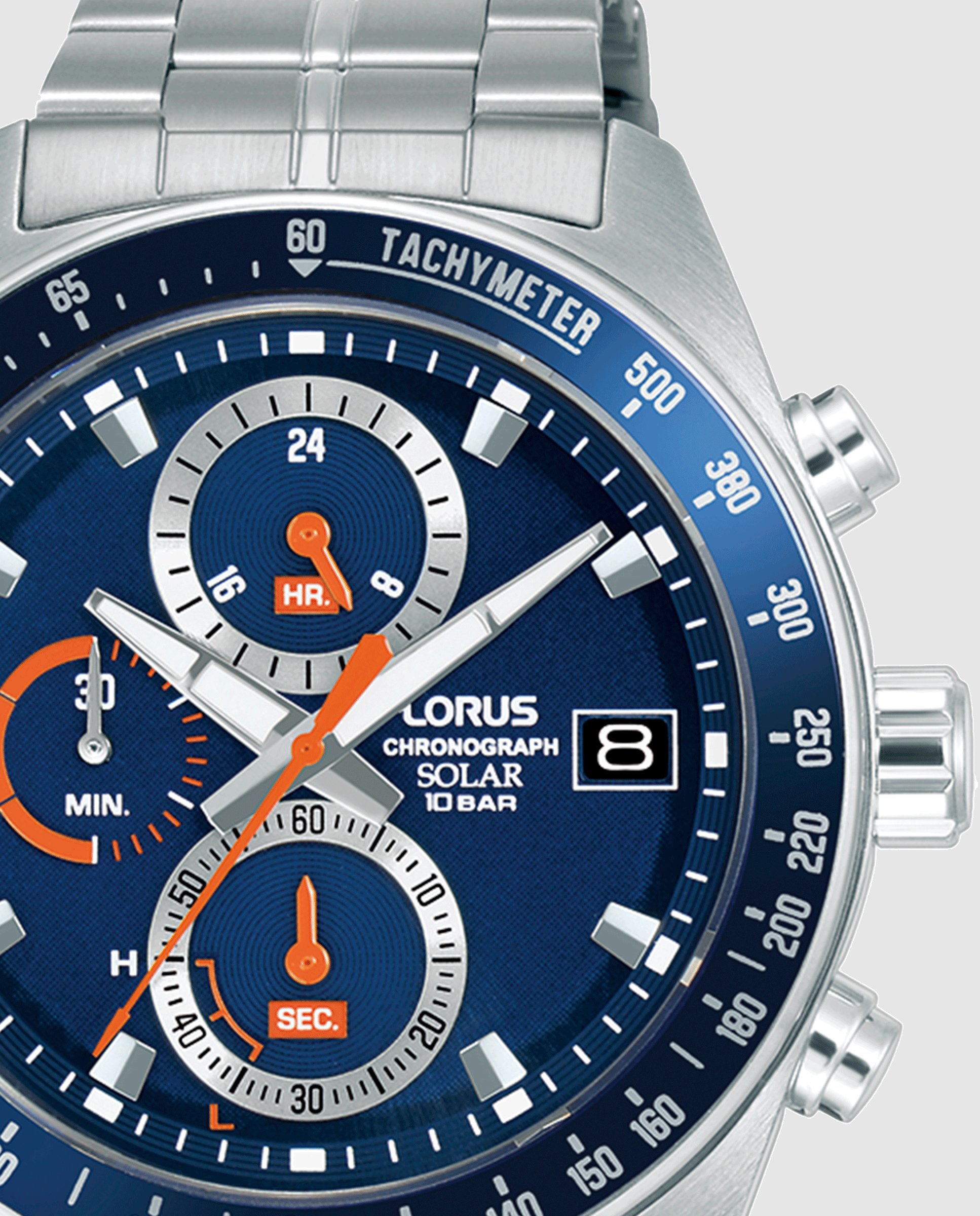 Relógio Analógico Sport Man Rz617ax9 de Aço e Bracelete Prateada Prata-2