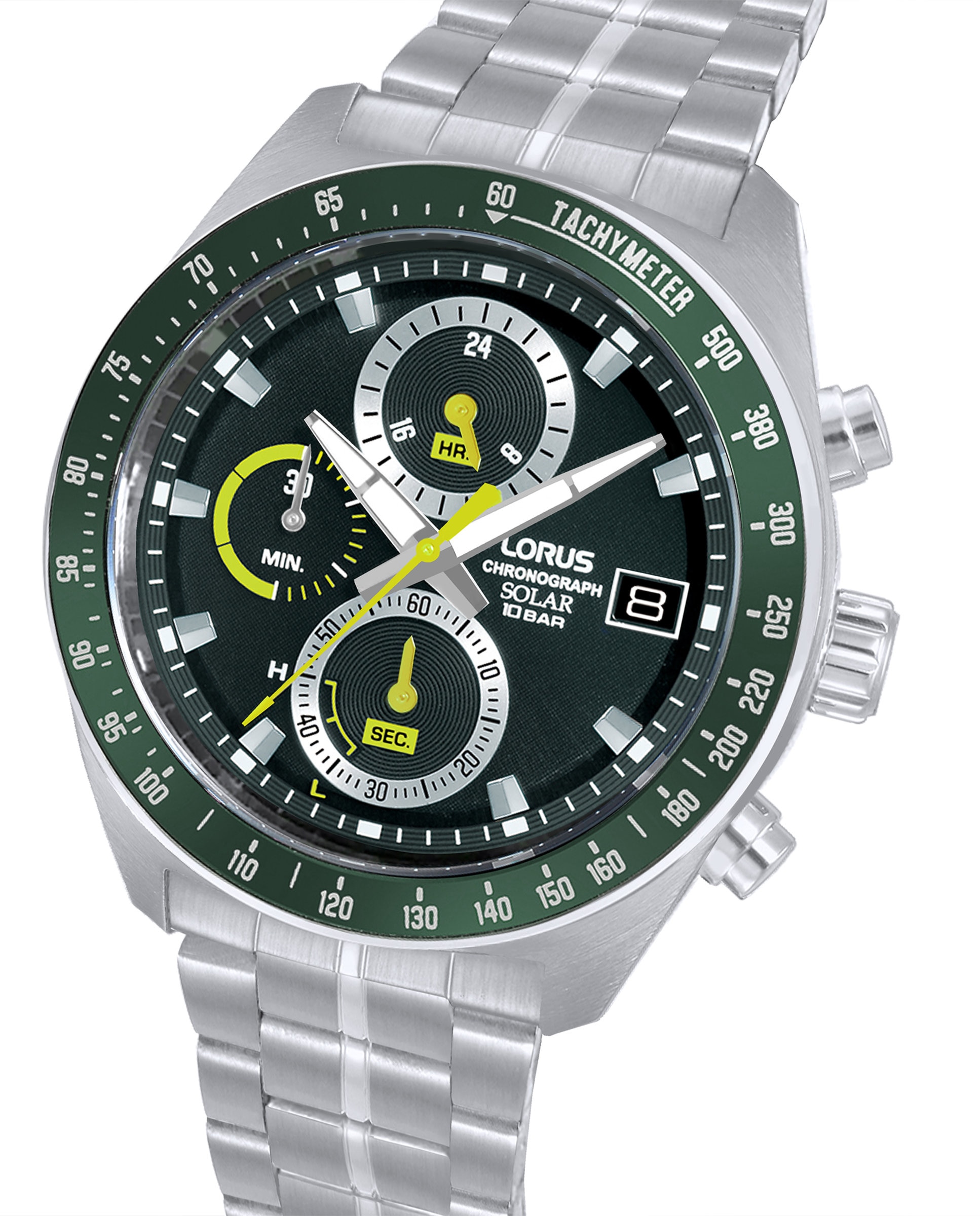 Relógio Analógico Sport Man Rz619ax9 de Aço e Bracelete Prateada Prata-3
