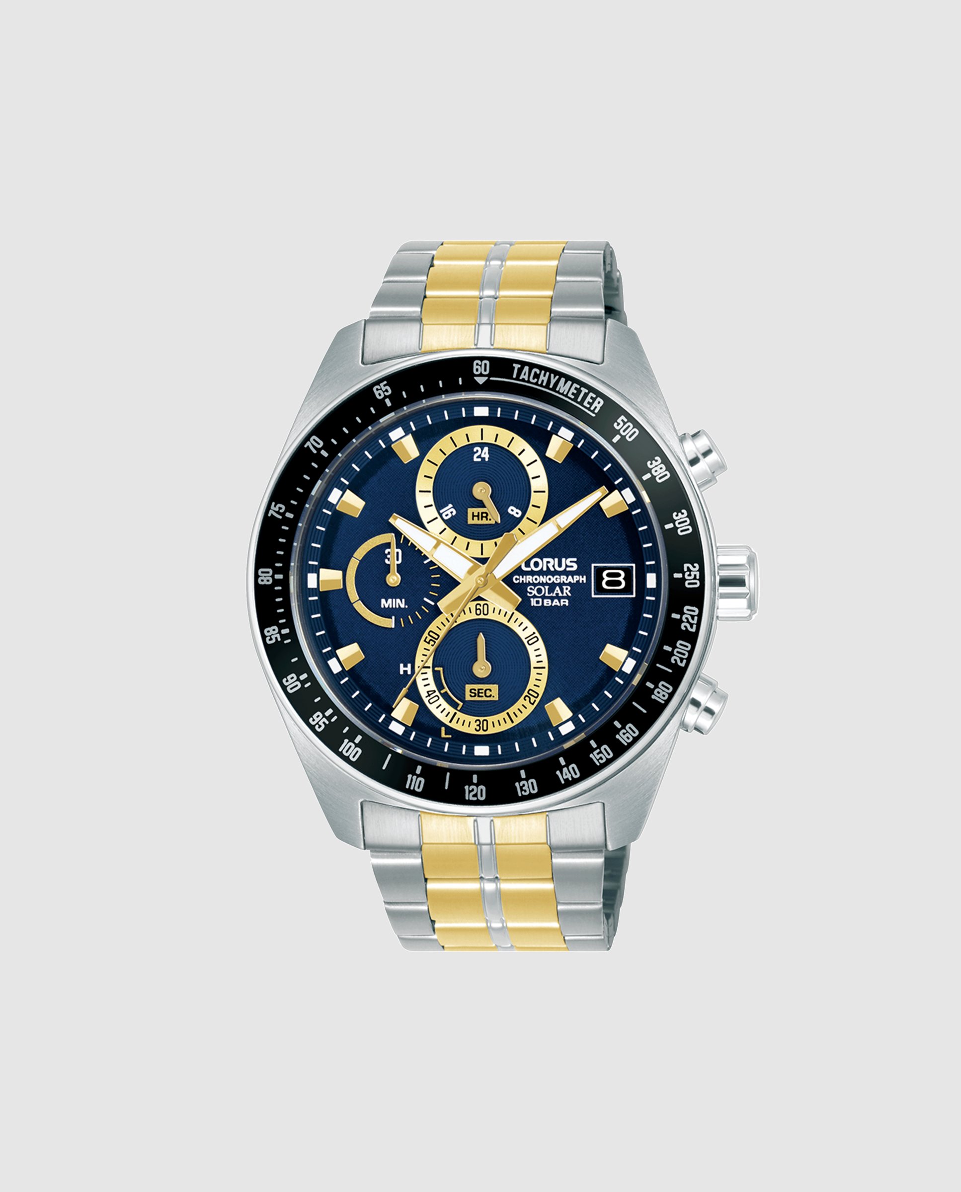 Relógio Analógico Sport Man Rz621ax9 de Aço e Bracelete Prateada Ouro / Prata-1