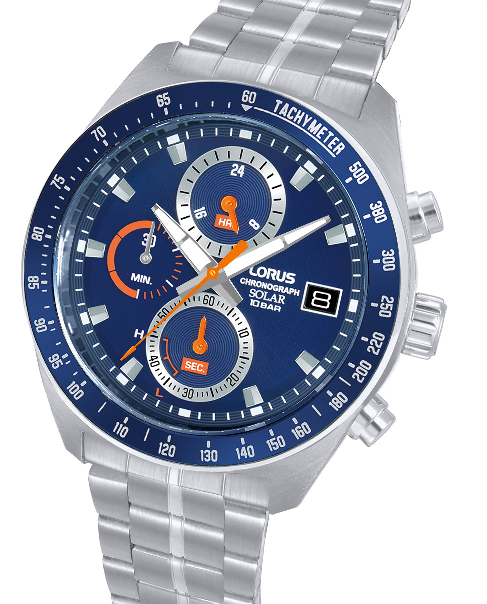 Relógio Analógico Sport Man Rz621ax9 de Aço e Bracelete Prateada Ouro / Prata-3