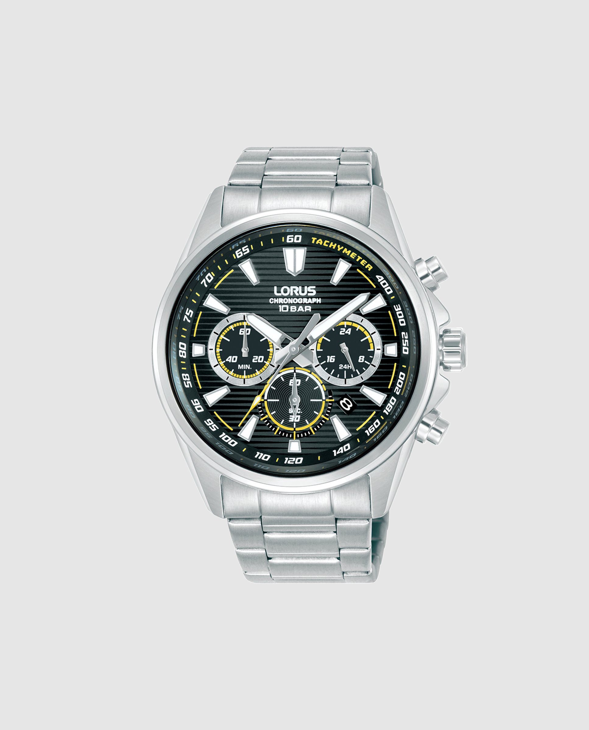 Relógio Analógico Sport Man Rt319lx9 de Aço e Bracelete Prateada Prata-1