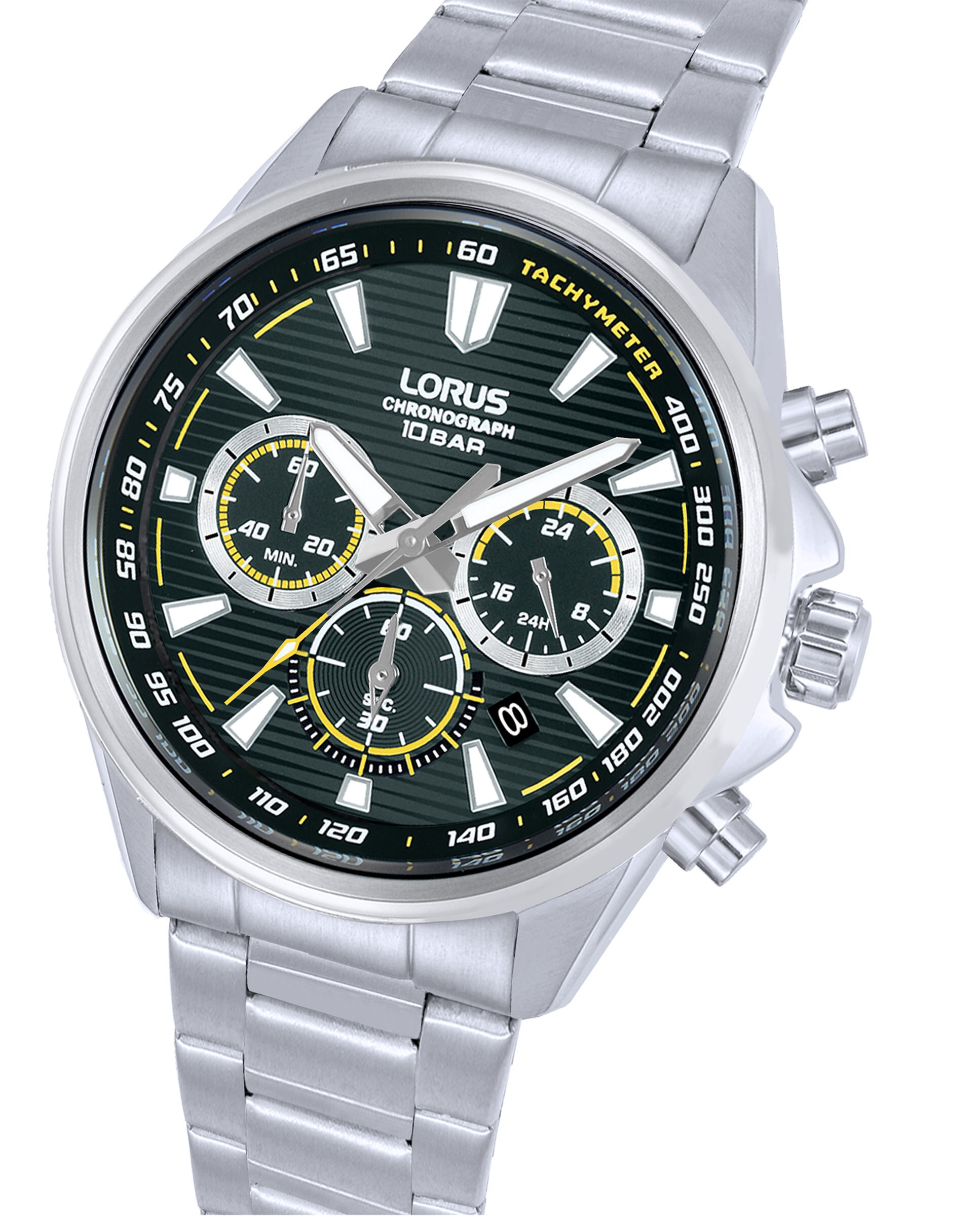 Relógio Analógico Sport Man Rt319lx9 de Aço e Bracelete Prateada Prata-3