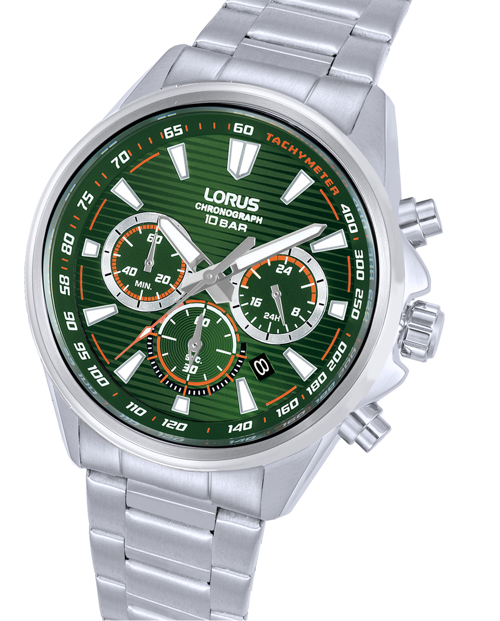 Relógio Analógico Sport Man Rt323lx9 de Aço e Bracelete Prateada Prata-3