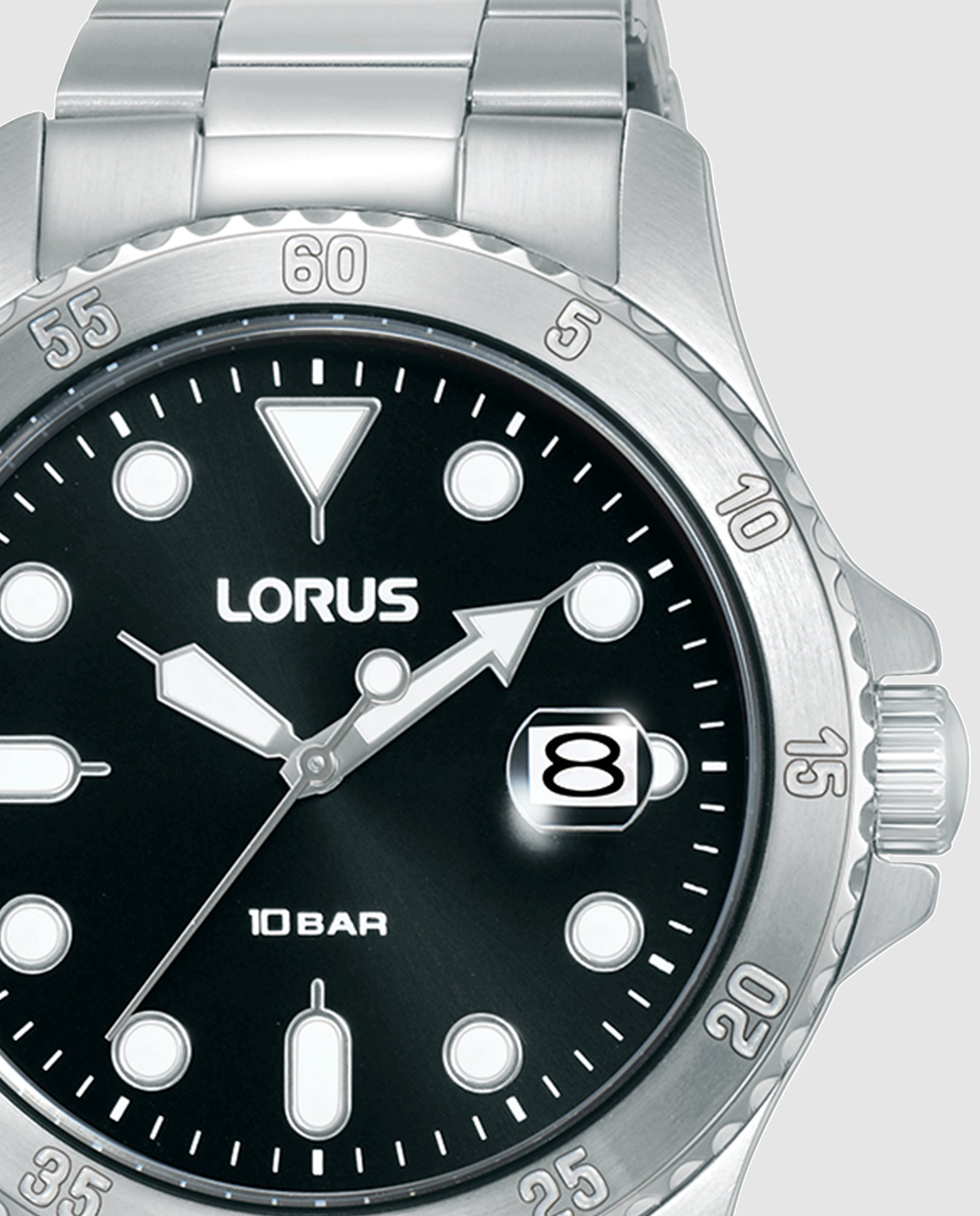 Relógio Analógico Sport Man Rs965dx9 de Aço e Bracelete Prateada Prata-2