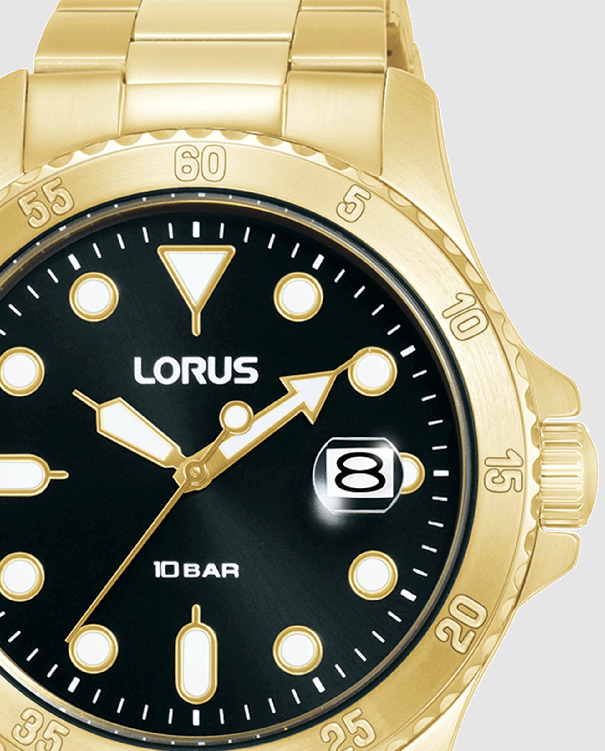 Relógio Analógico Sport Man Rs972dx9 de Aço e Bracelete Dourada Ouro-2