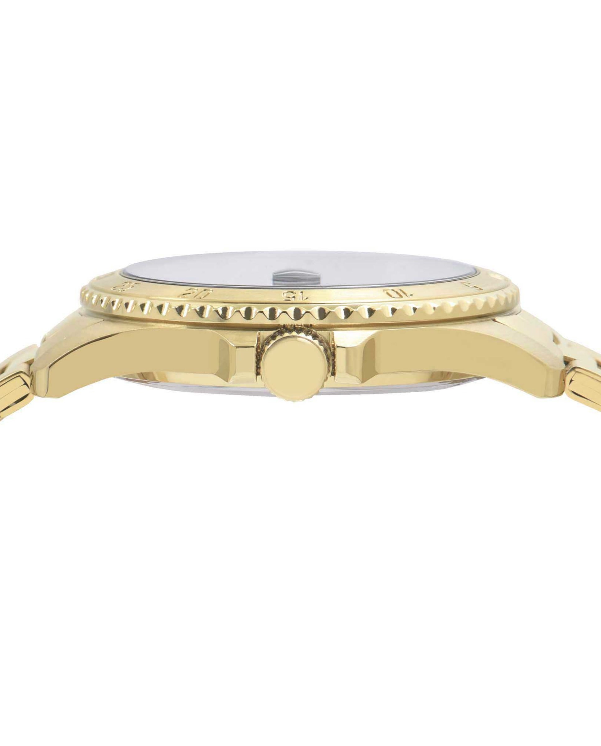 Relógio Analógico Sport Man Rs972dx9 de Aço e Bracelete Dourada Ouro-4