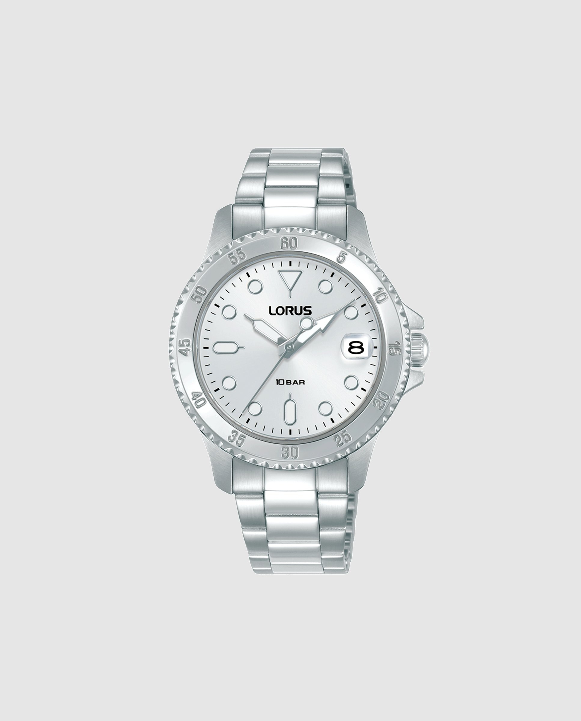 Relógio Analógico Woman Rg819dx9 de Aço e Bracelete Prateada Prata-1