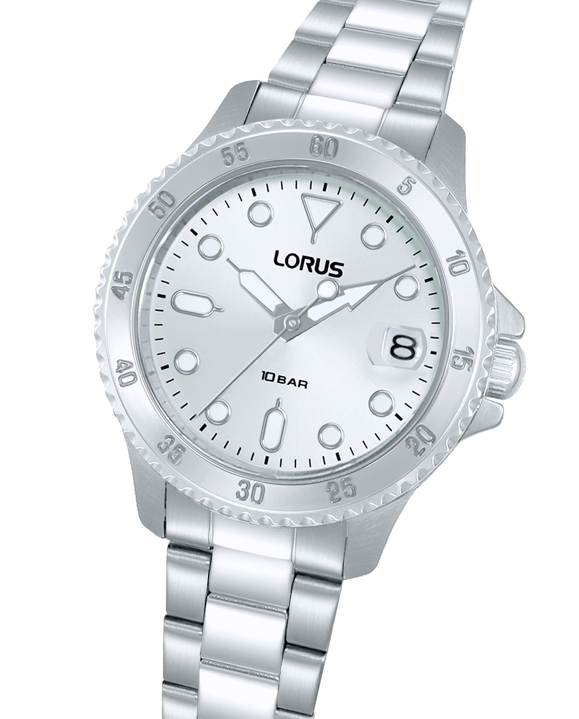 Relógio Analógico Woman Rg819dx9 de Aço e Bracelete Prateada Prata-3