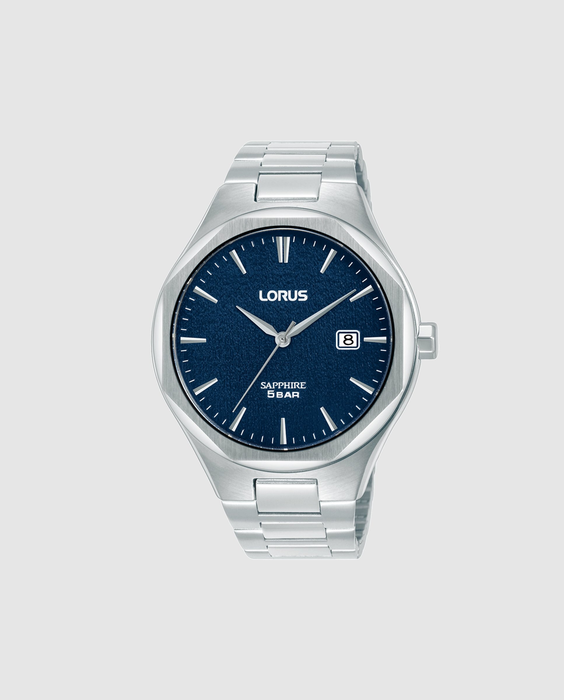 Imagem 0 de Relógio Analógico Classic Man Rs975dx9 de Aço e Bracelete Prateada