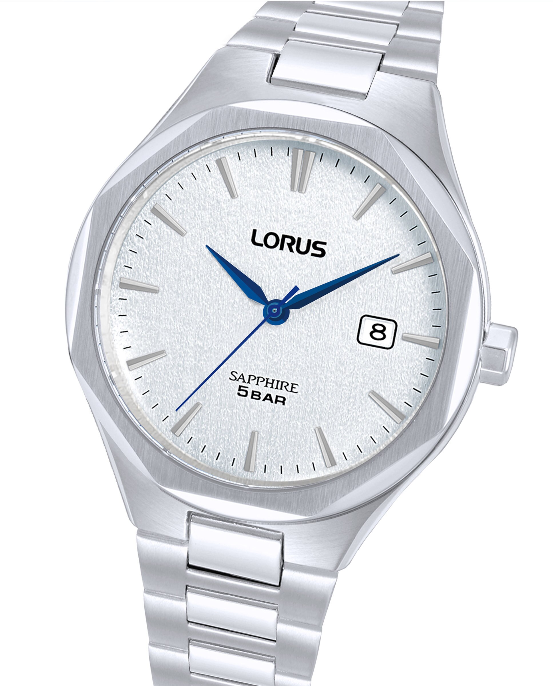 Relógio Analógico Classic Man Rs979dx9 de Aço e Bracelete Prateada Prata-3